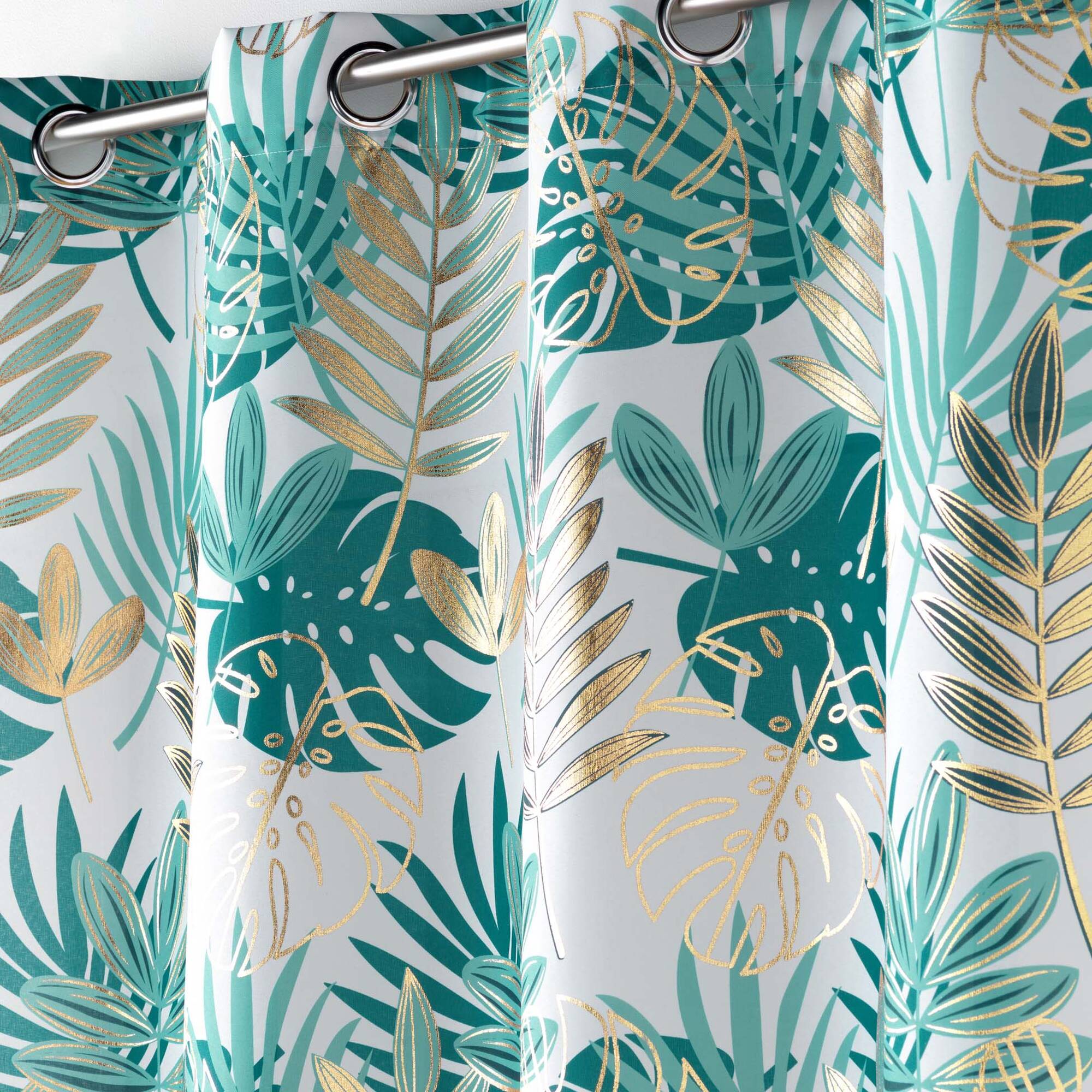 Rideau imprimé feuillage - Blancheporte