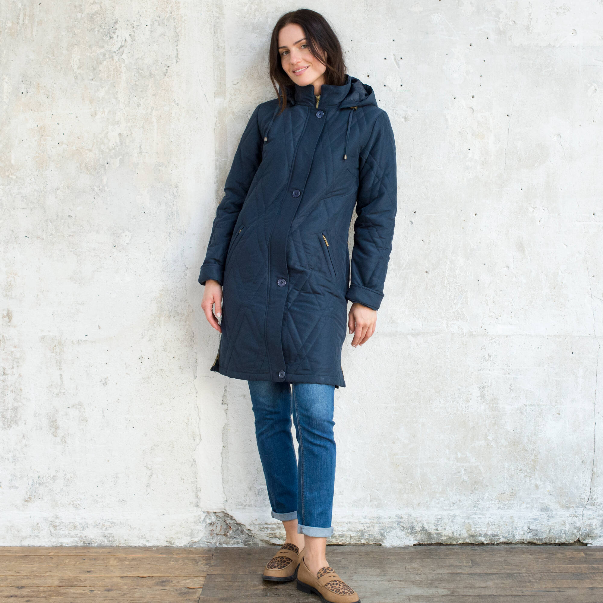 Parka matelasse microfibre - Blancheporte 110$