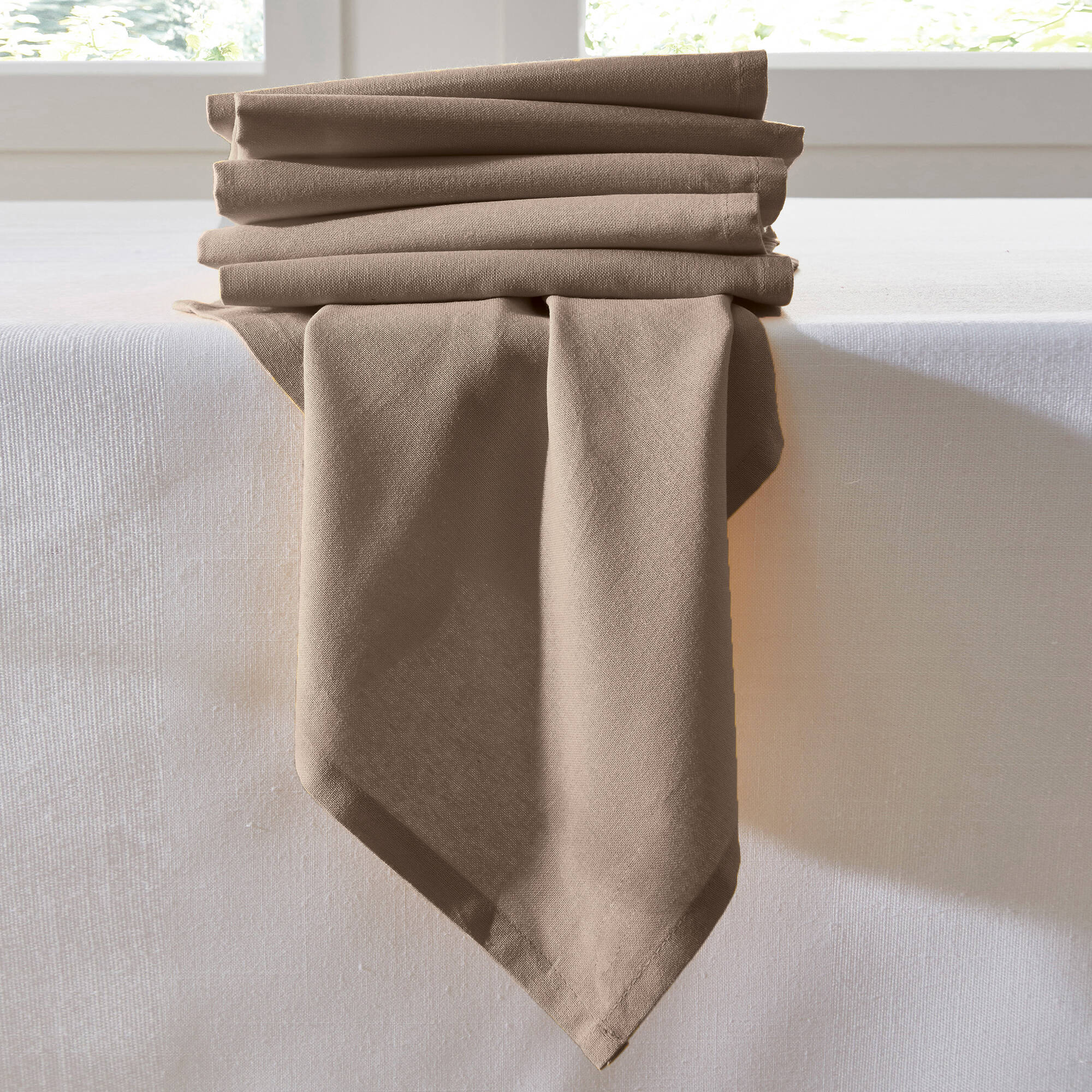 Serviette De Table Unie - Lot De 6 - Blancheporte