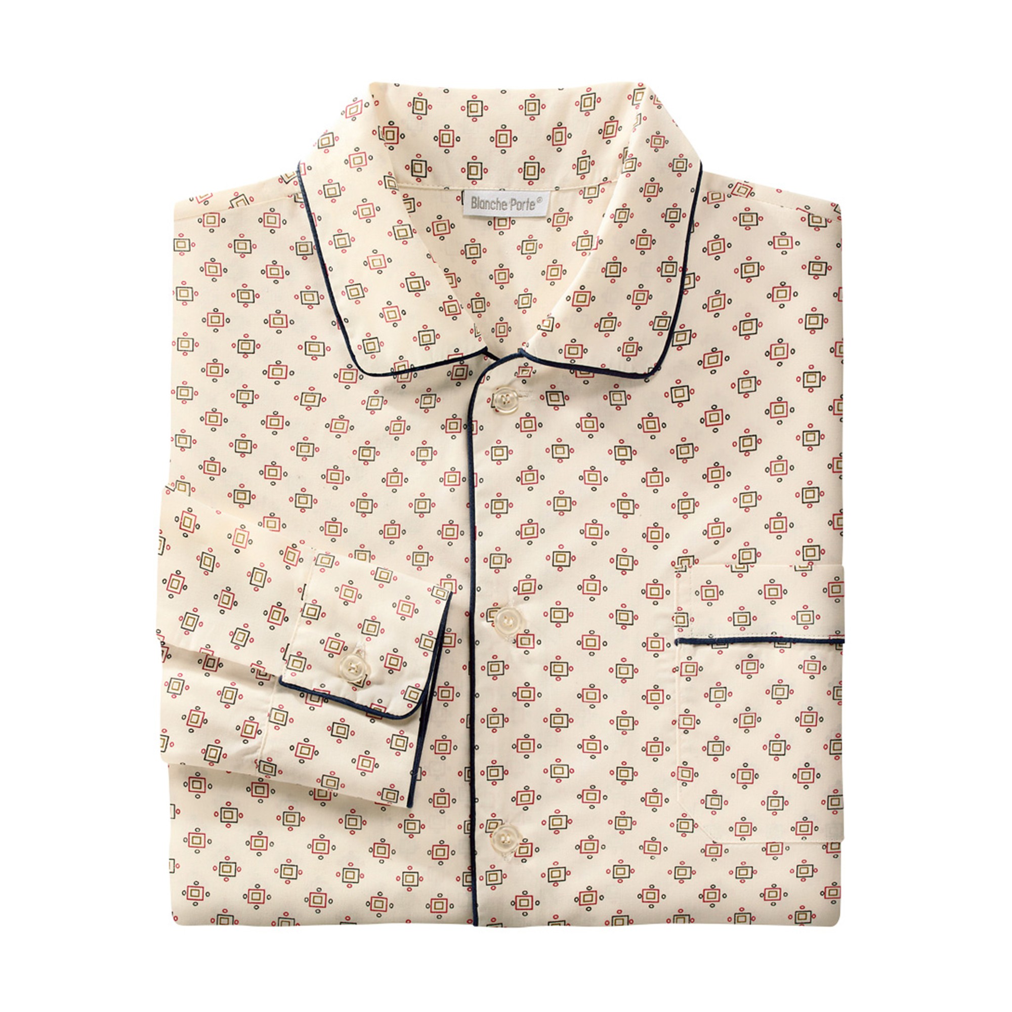 Pyjaveste Imprimé - Popeline Polycoton - Blancheporte