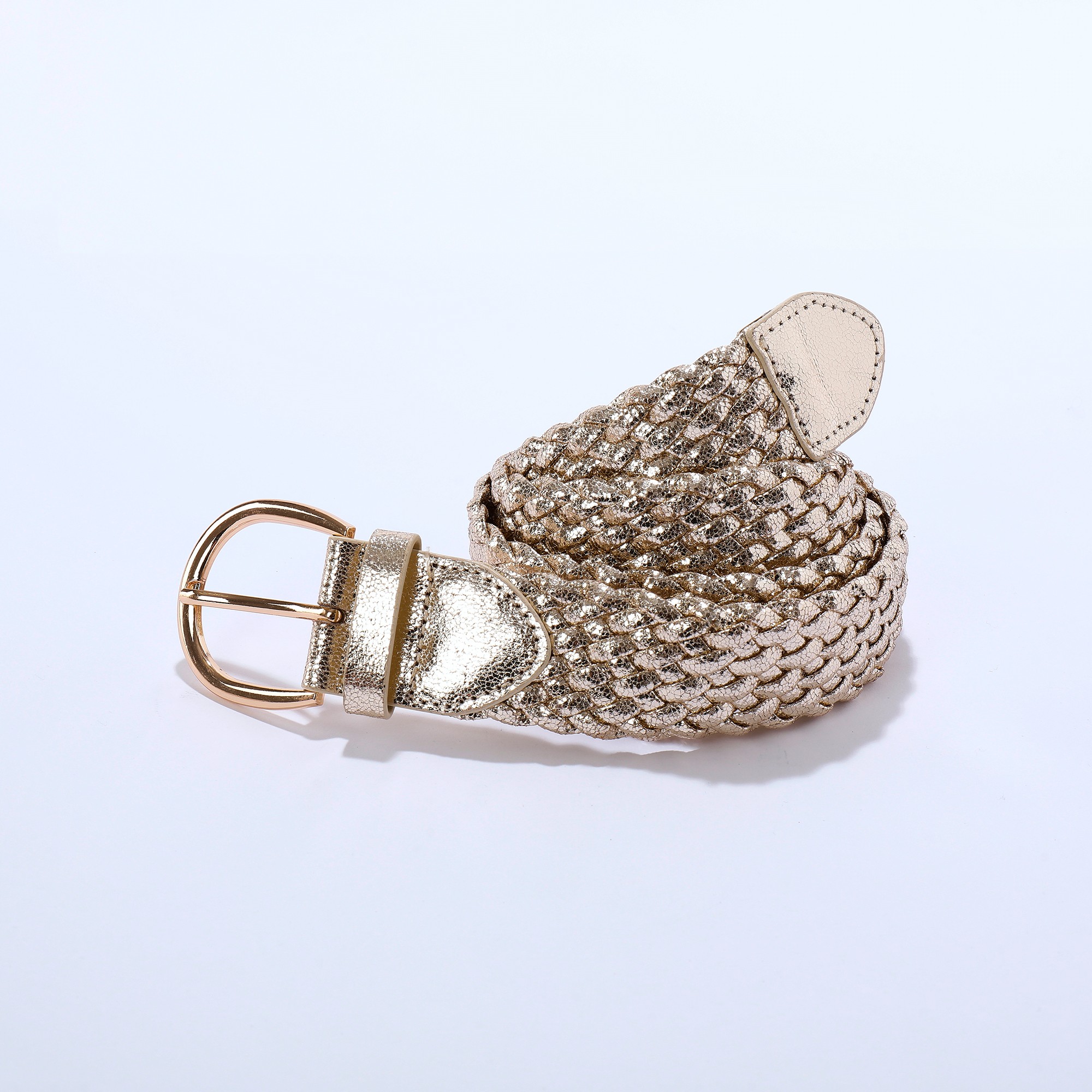 Ceinture Tressée Boucle Ovale - Blancheporte