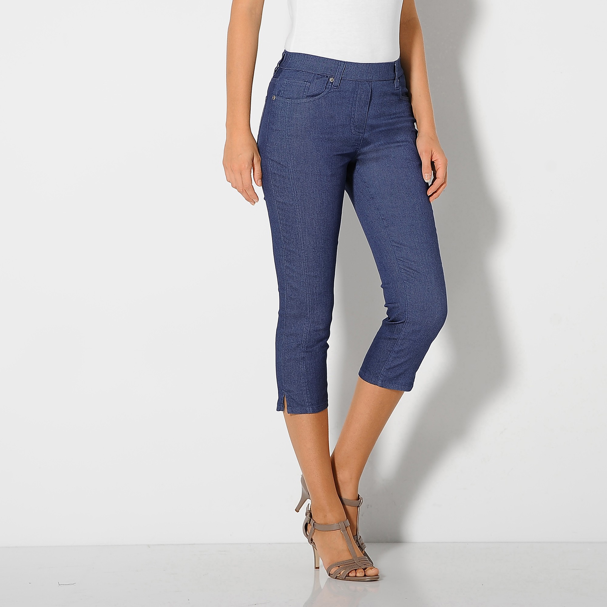 Corsaire Stretch Coutures Affinantes - Blancheporte