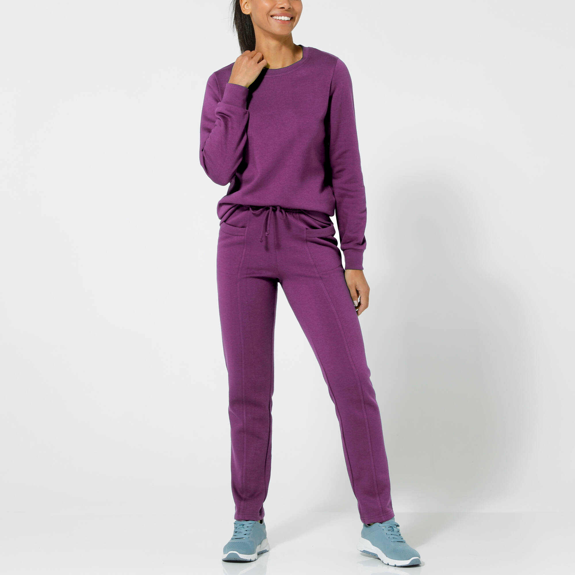 Pantalon jogging molleton gratt - Blancheporte 18 €
