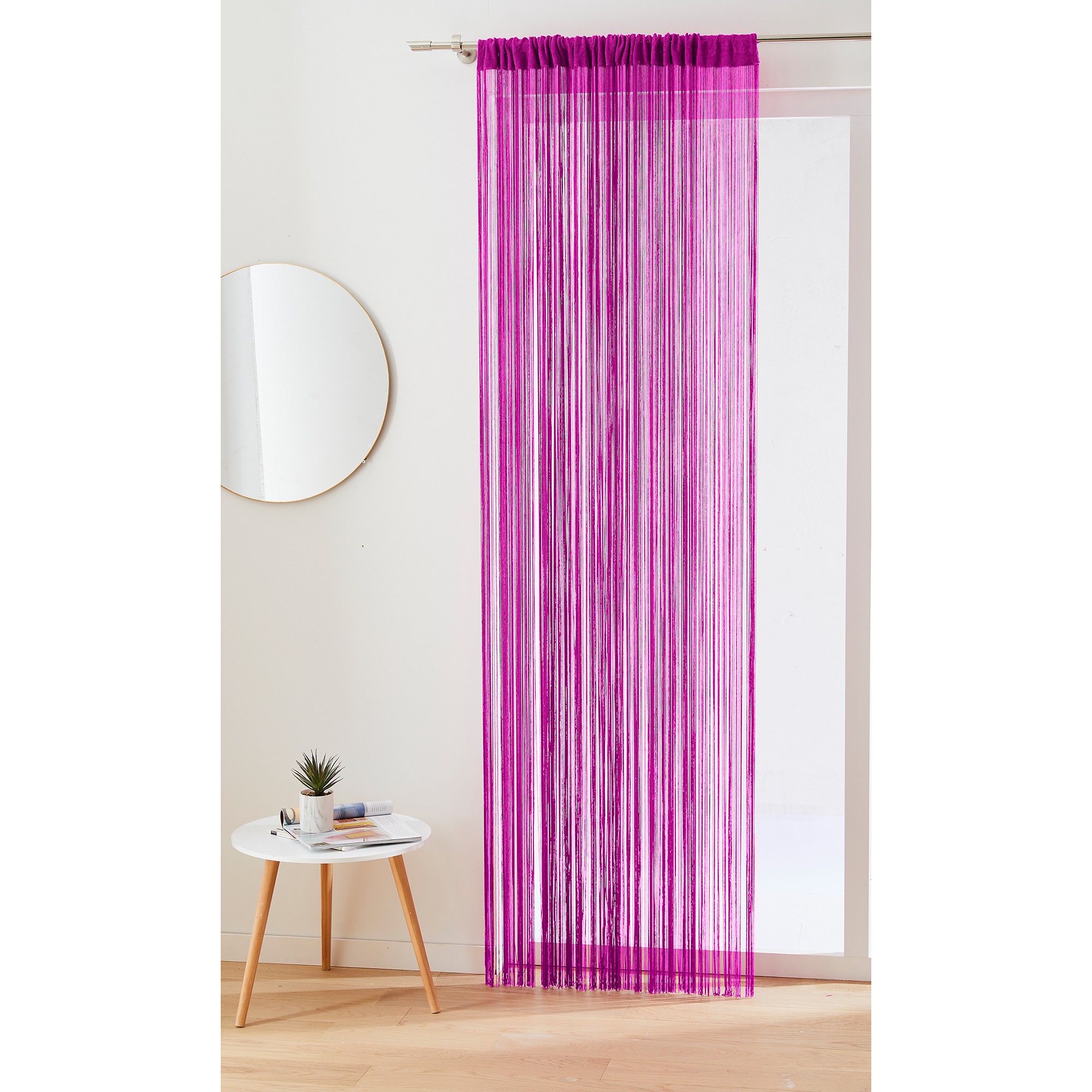 Rideau De Fils Découpable Finition Passe-tringle - Blancheporte