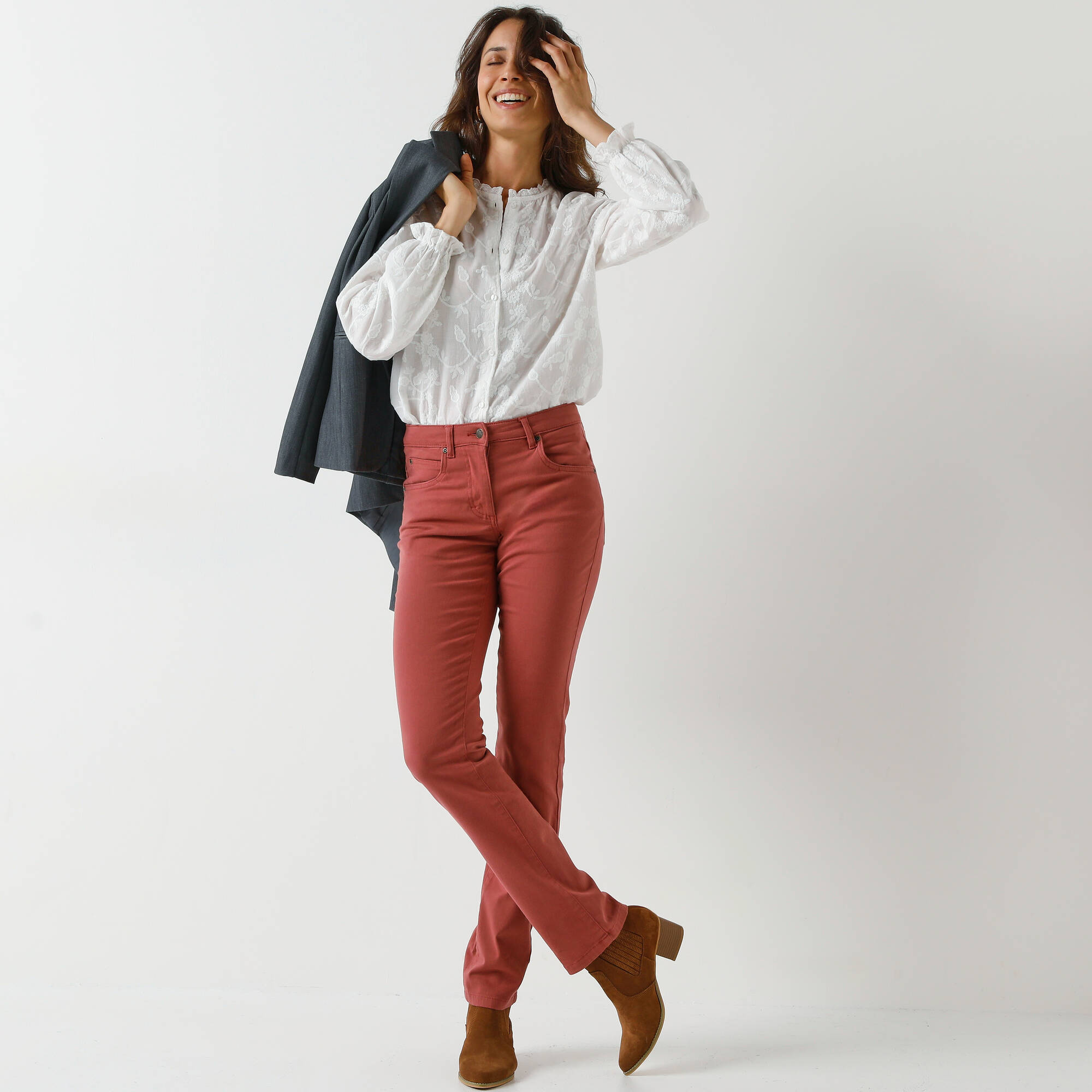 Pantalon sculptant 5 poches - Blancheporte 26$