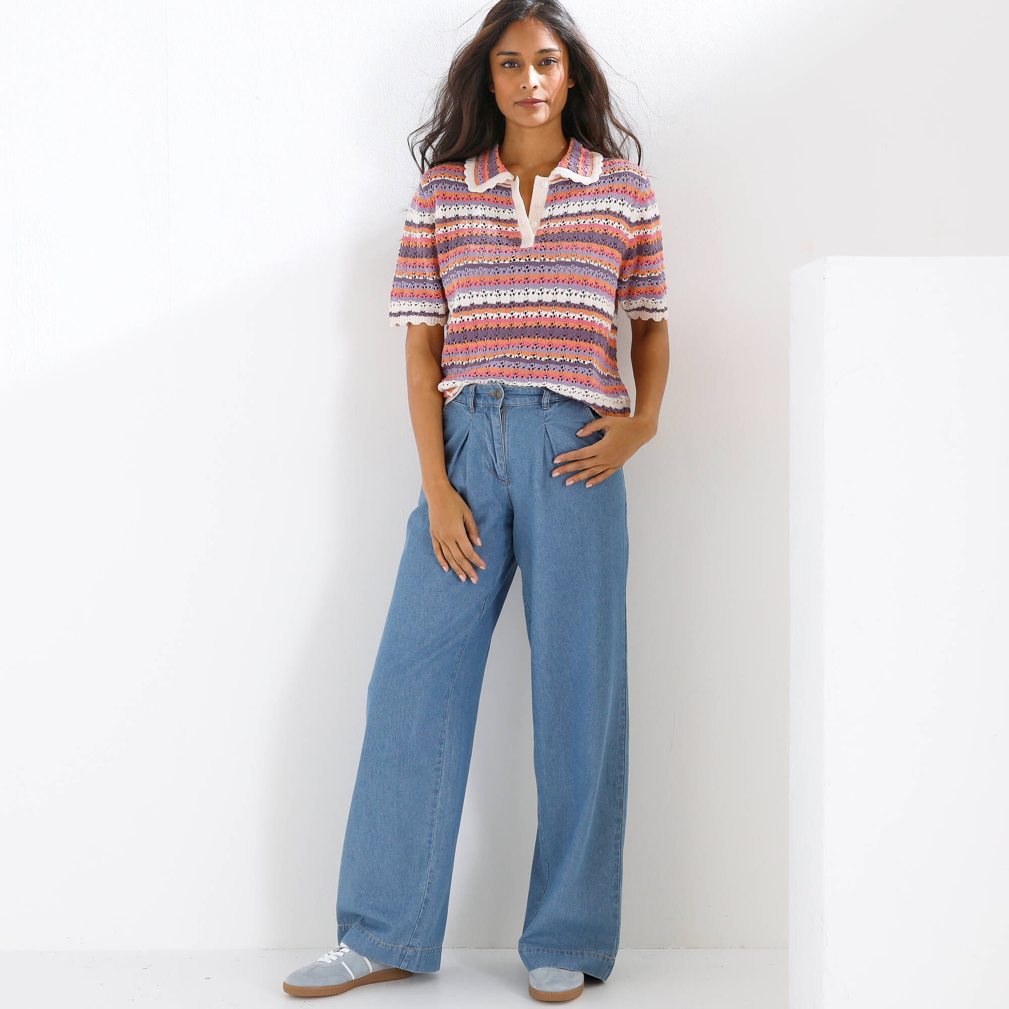 Jean large fluide - Blancheporte 40$