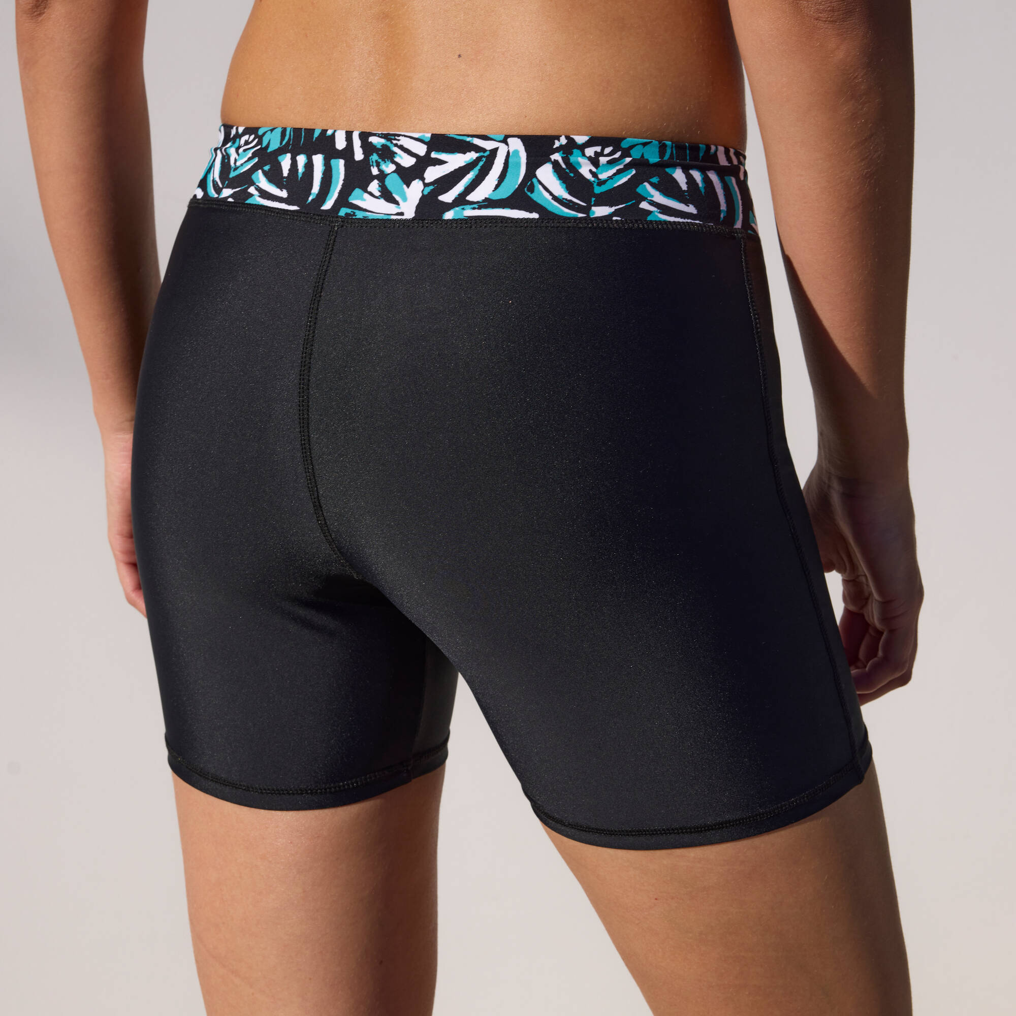 Short De Bain Femme Taille Haute 12,7 Cm - Contrôle Du Ventre & Poches Zippées | Pour Plage, Natation, Sports Nautiques
