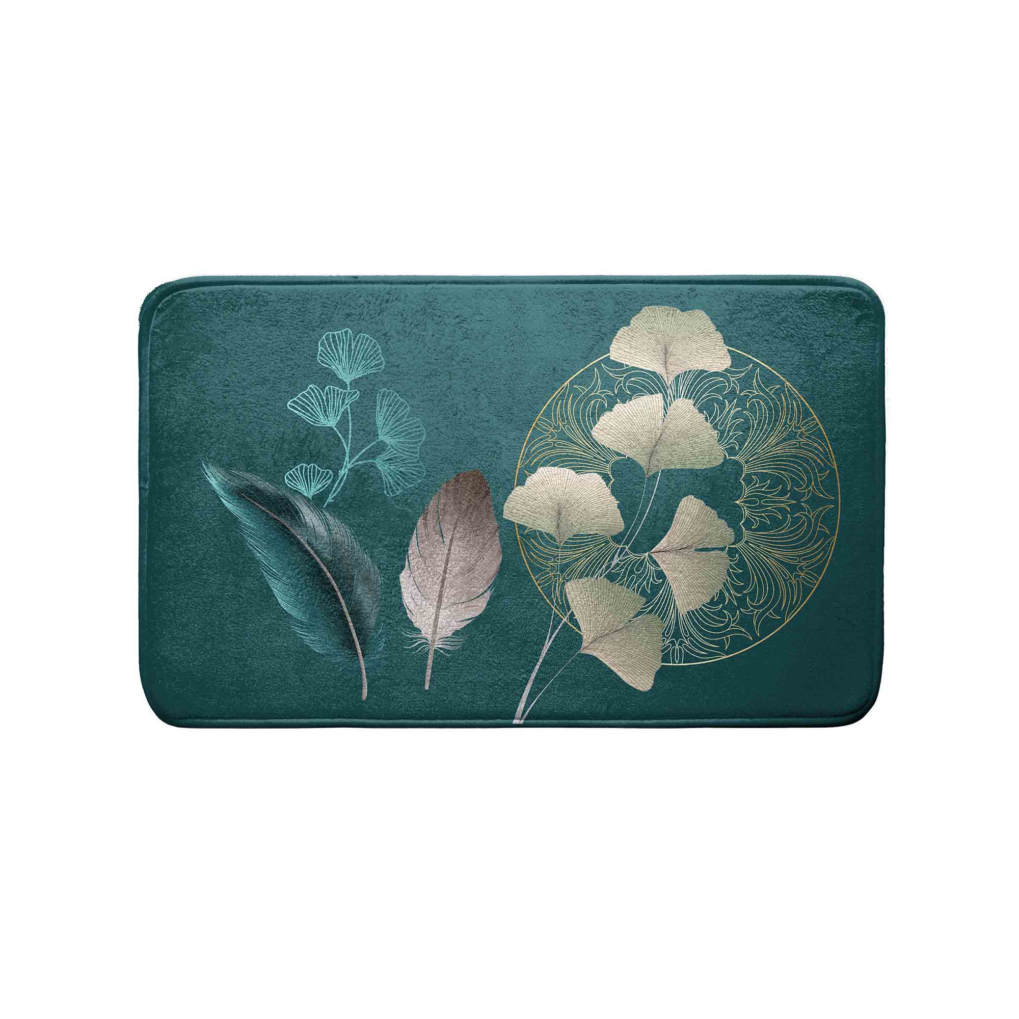 Tapis De Bain Ginkgo - Blancheporte