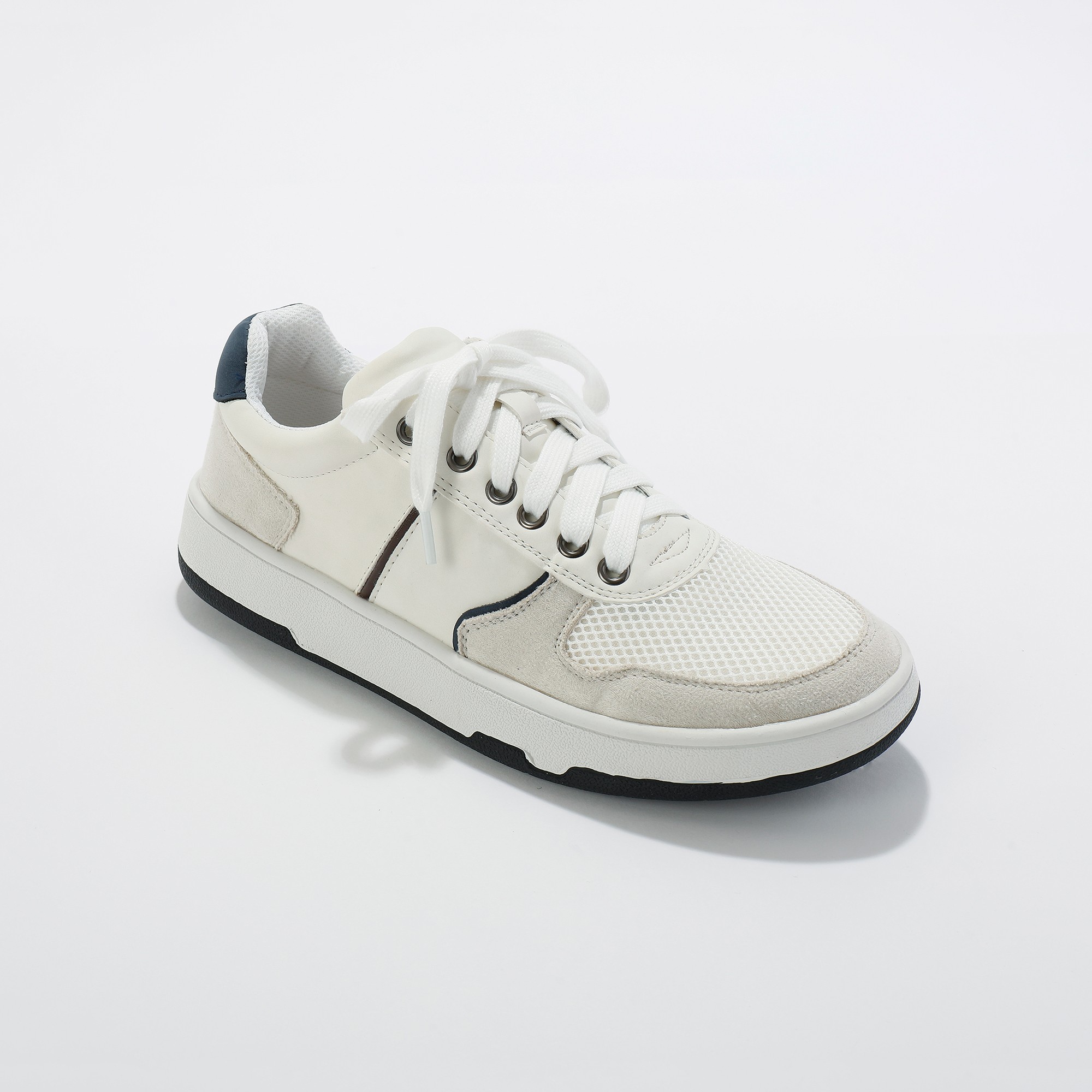 Baskets À Lacets Détails Contrastés - Blancheporte