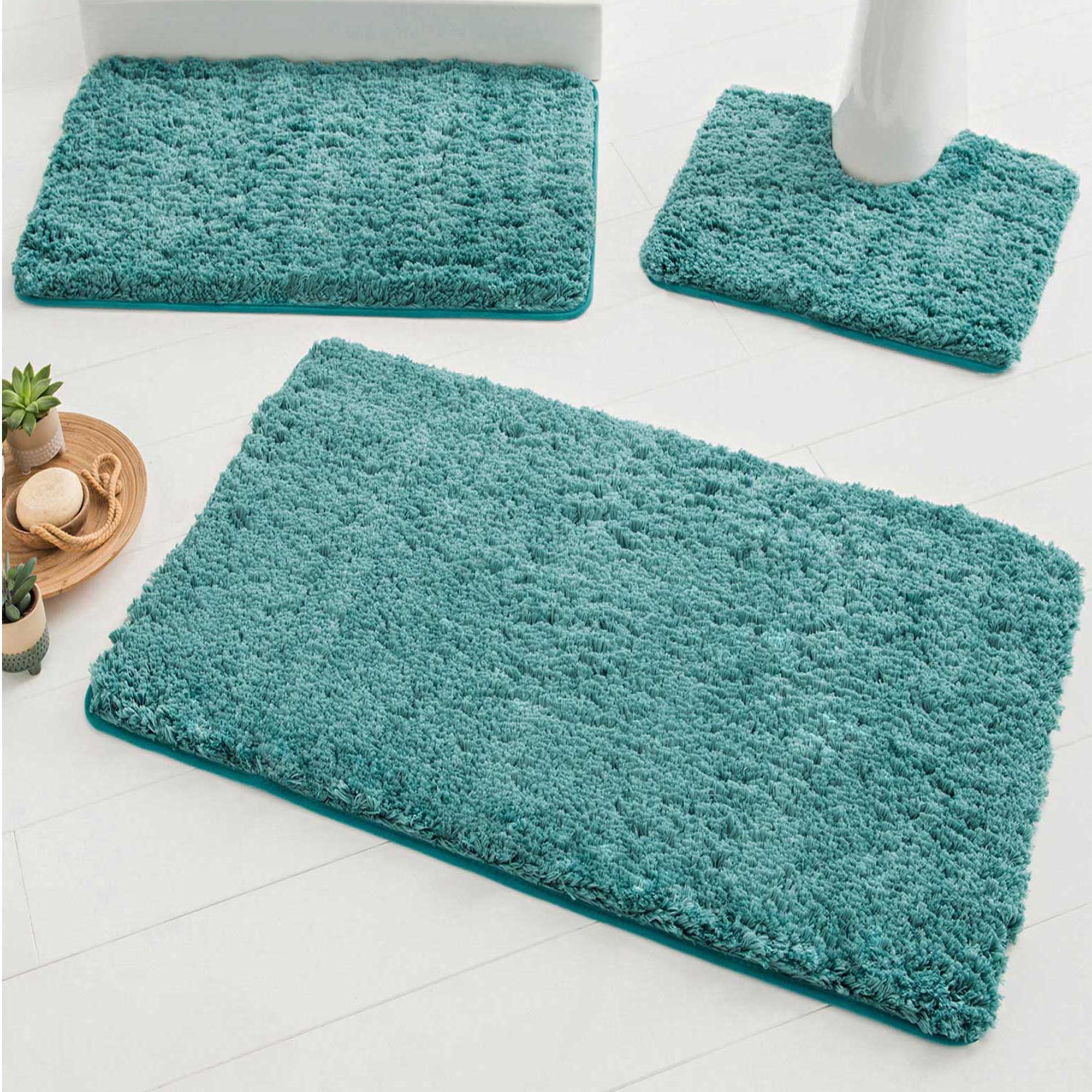 Tapis De Bain Uni Moelleux Microfibre - Blancheporte