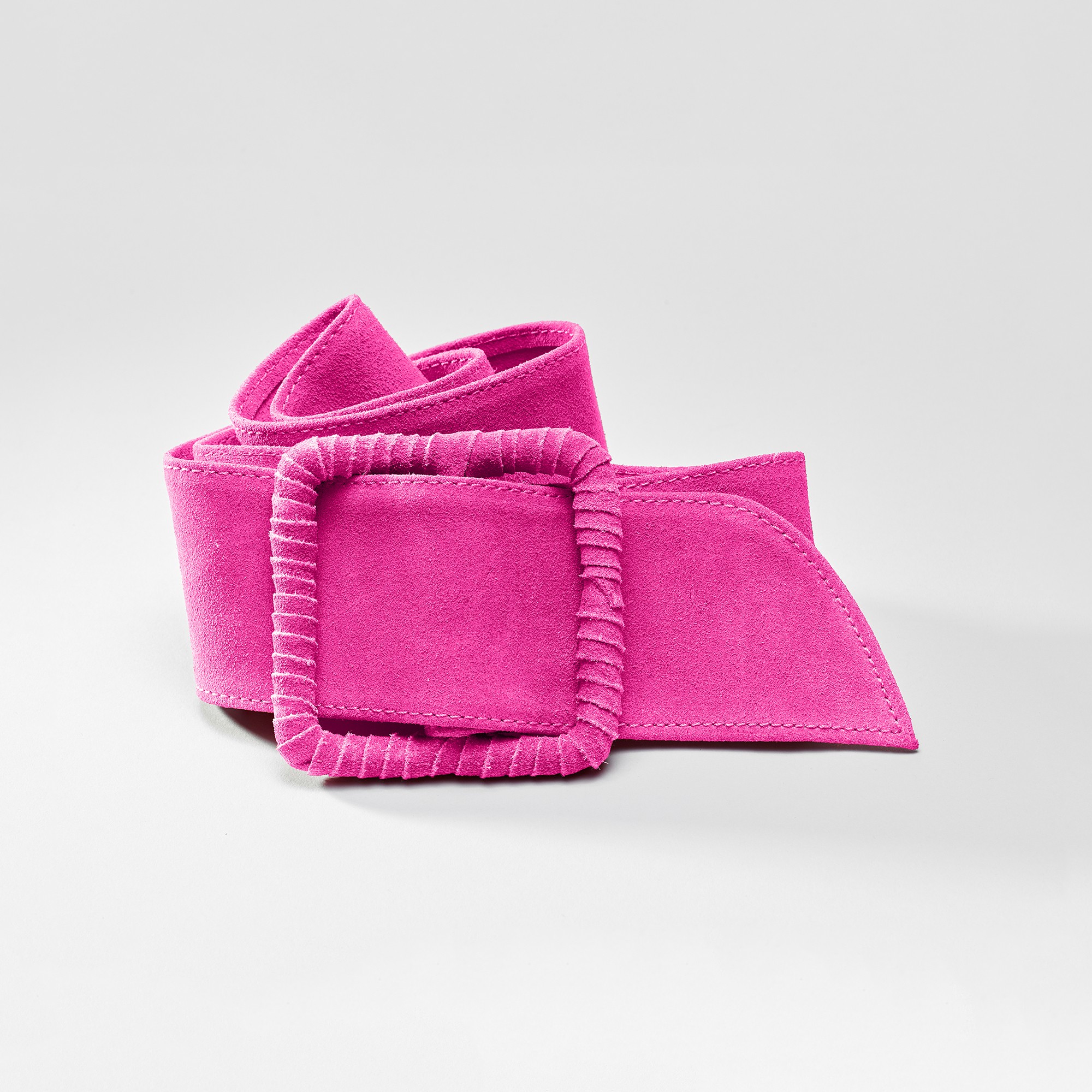 Ceinture Large Croûte De Cuir - Blancheporte