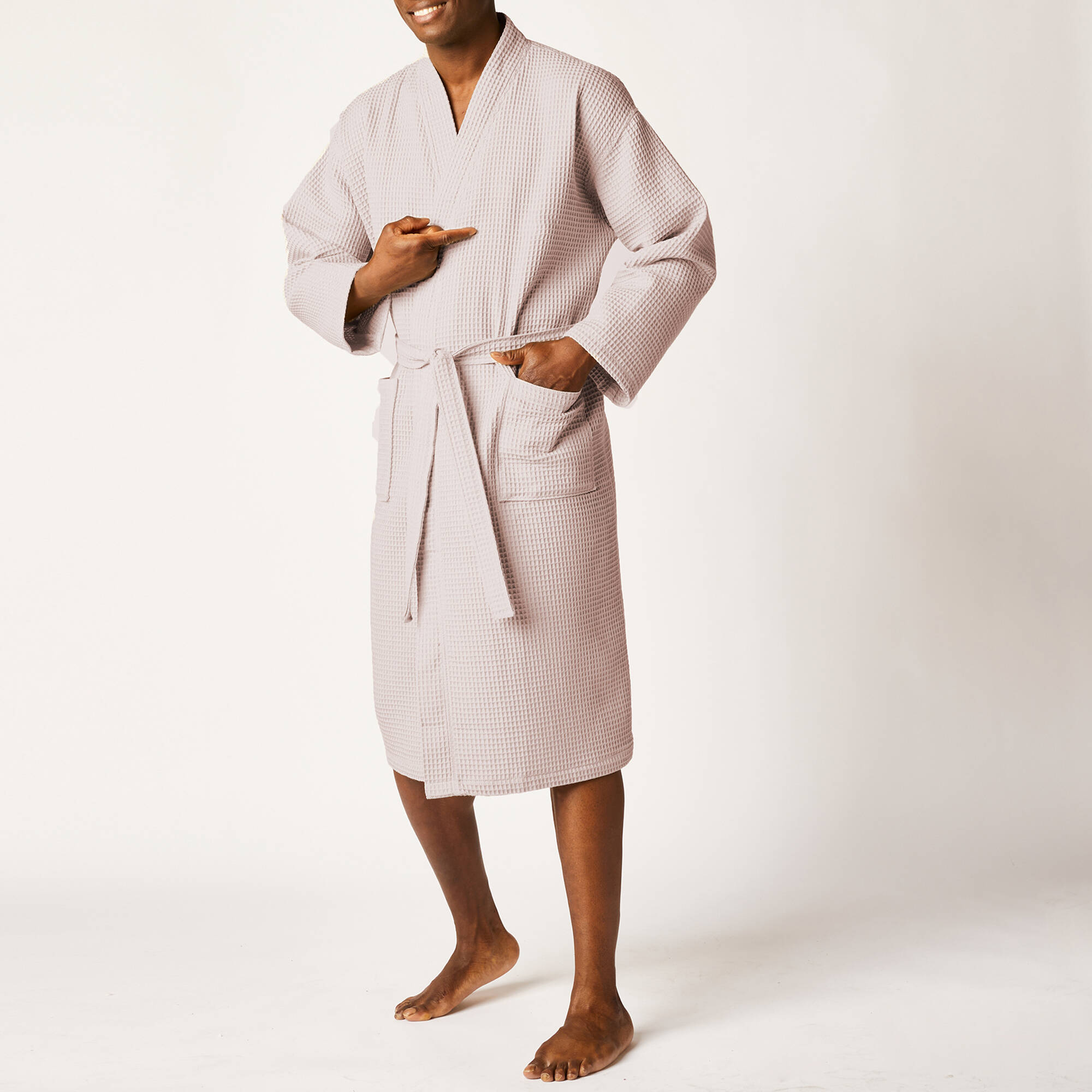 Blanche porte peignoir homme clearance