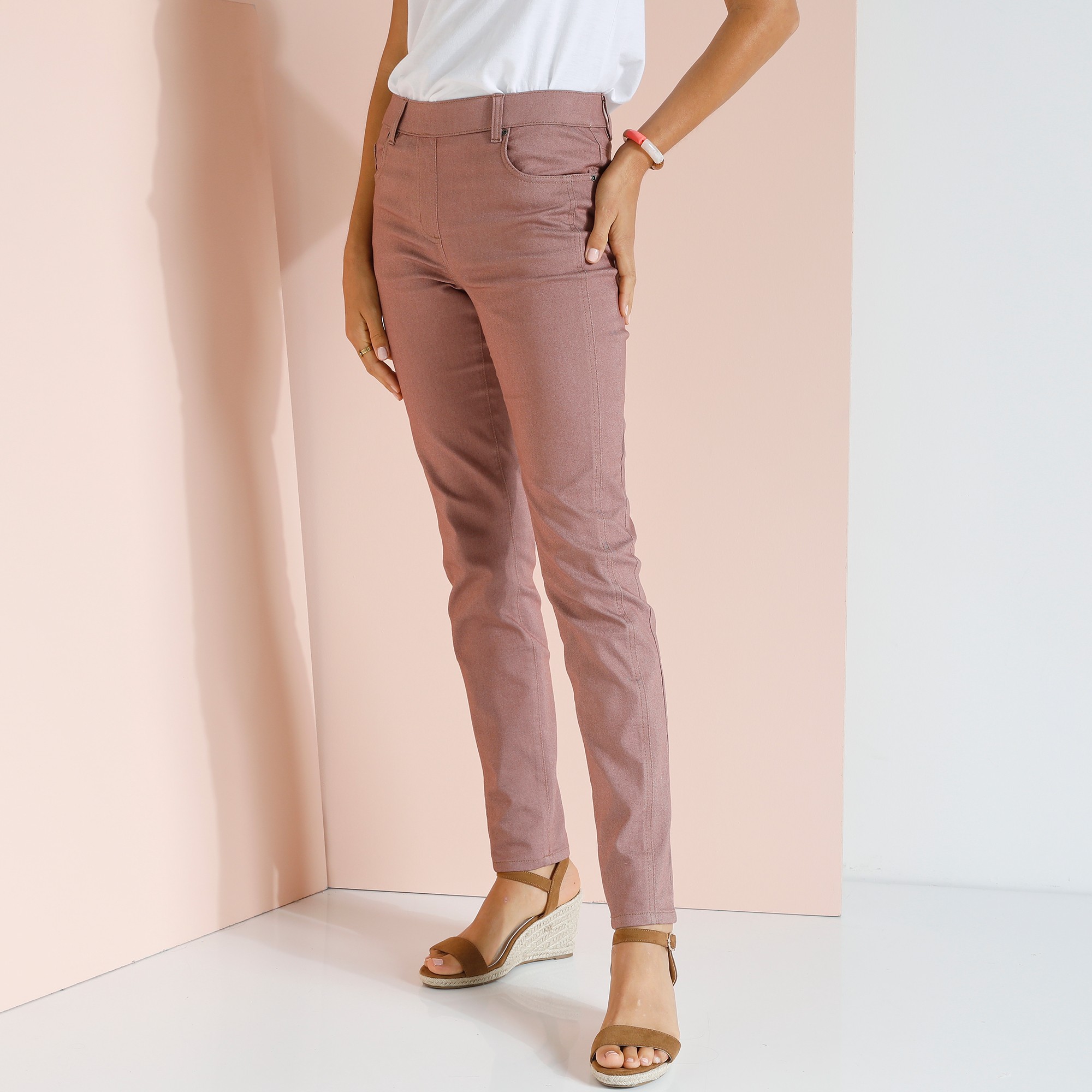 Pantalon Stretch Coutures Affinantes - Blancheporte