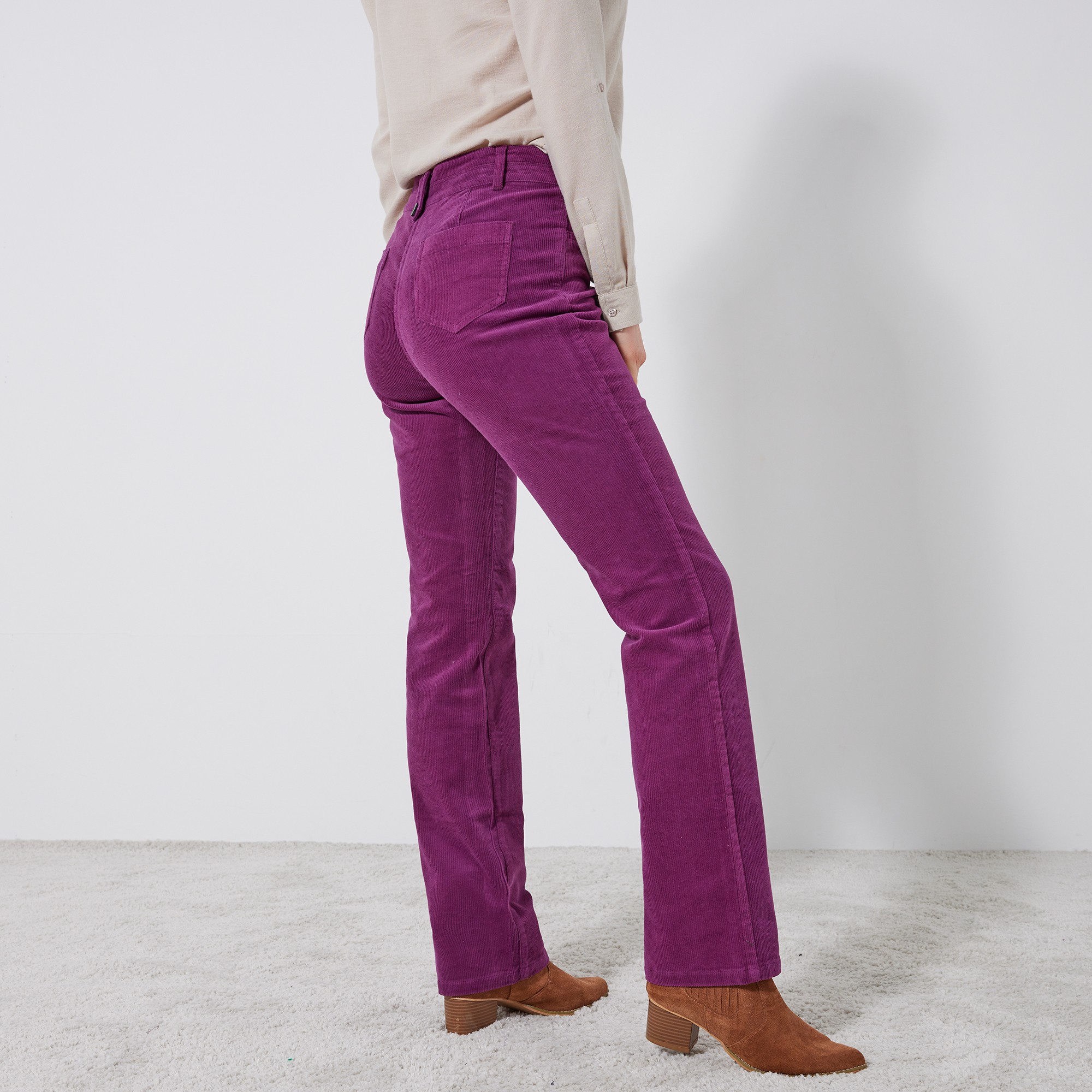 Blancheporte pantalon store velours femme
