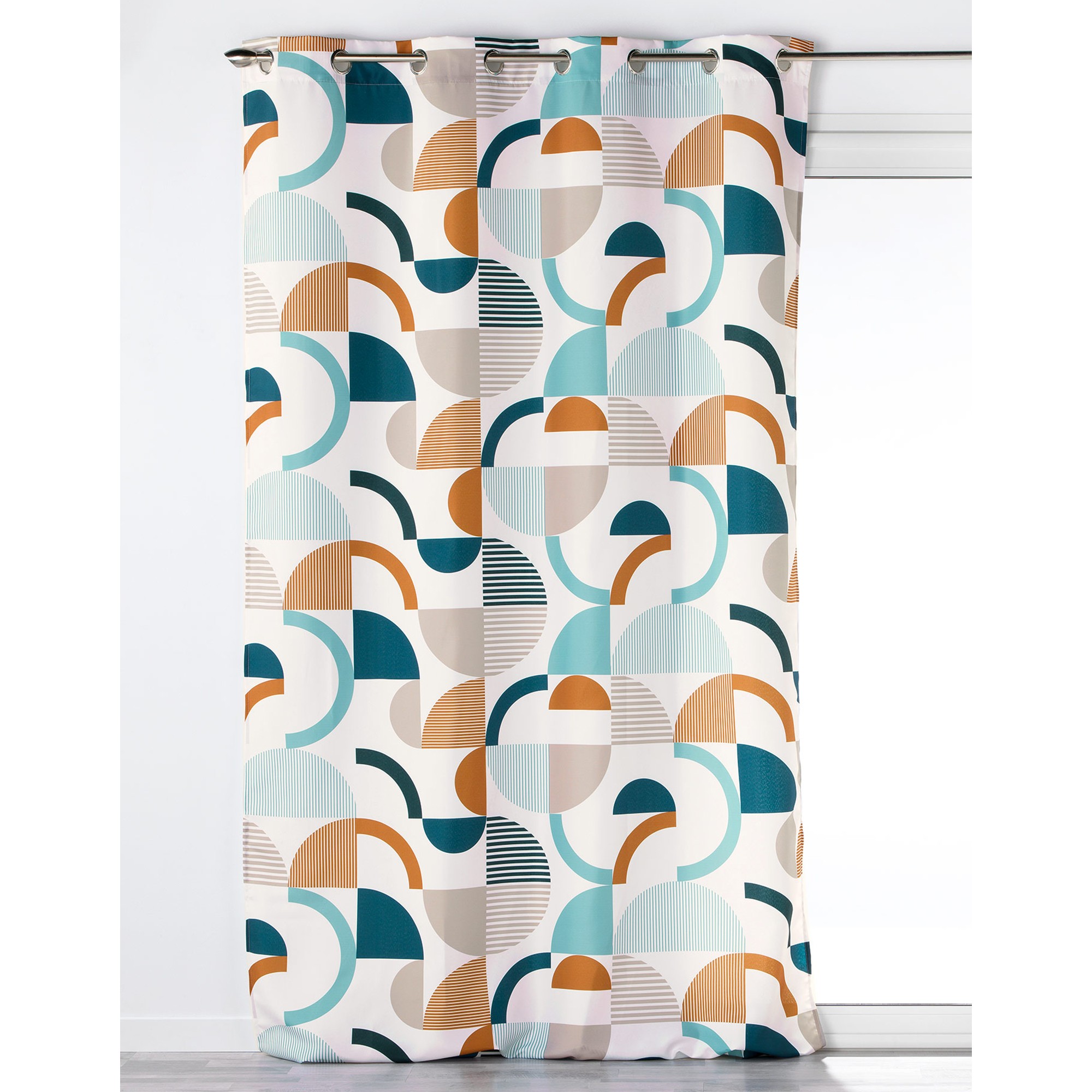 Rideau Imprimé Formes Géométriques - Blancheporte