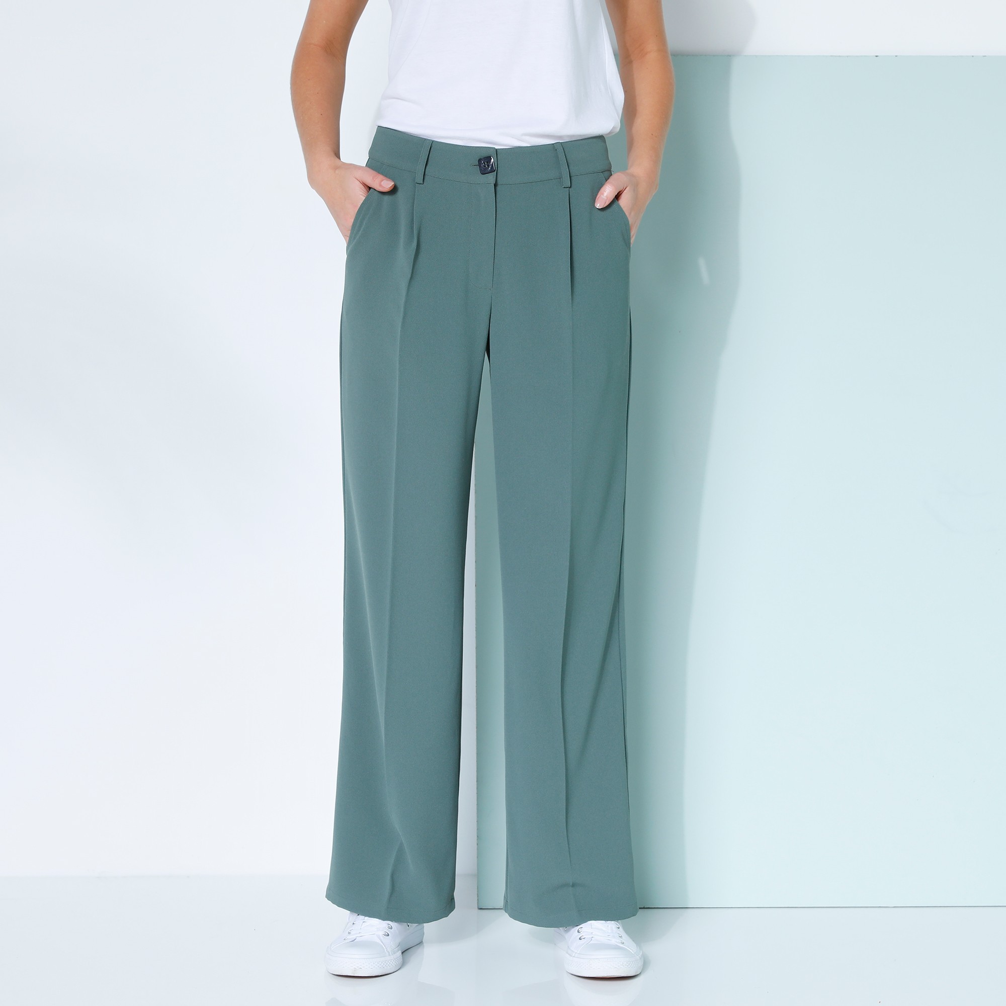 Pantalon Large Fluide - Blancheporte