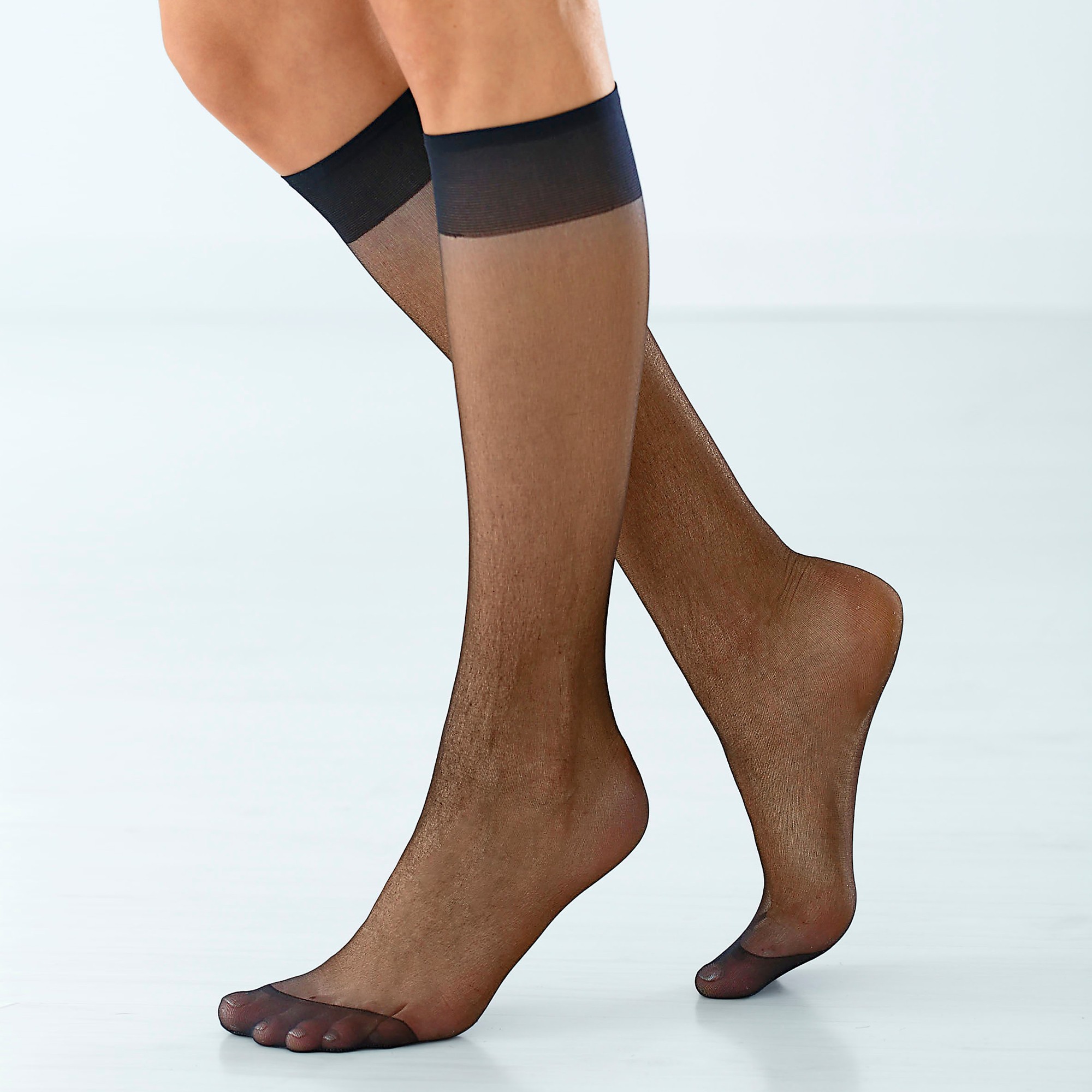 Mi-bas Mousse - Lot De 10 Paires - Blancheporte