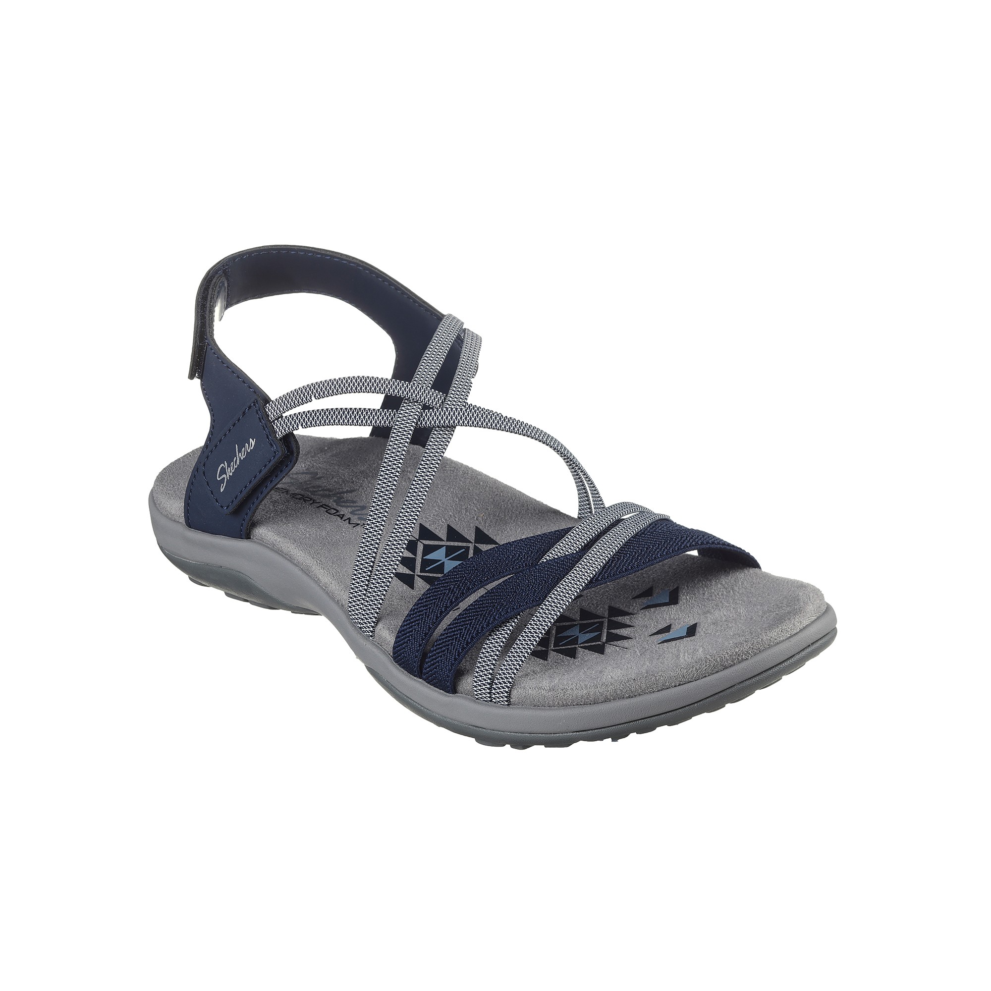 Sandales Scratchés À Fines Brides Reggae Slim - Skechers