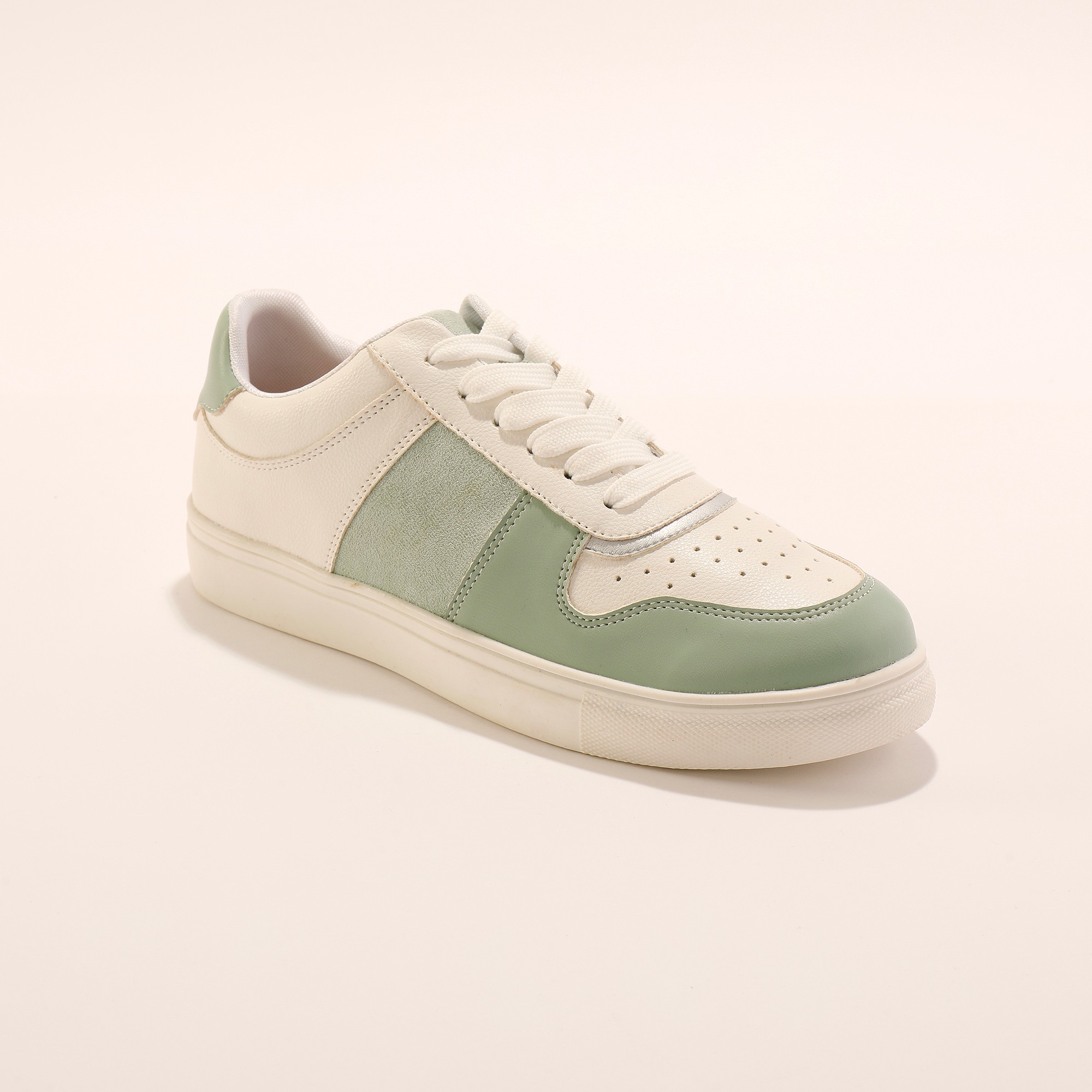 Baskets Platefome À Empiècements Cuivrés - Blancheporte