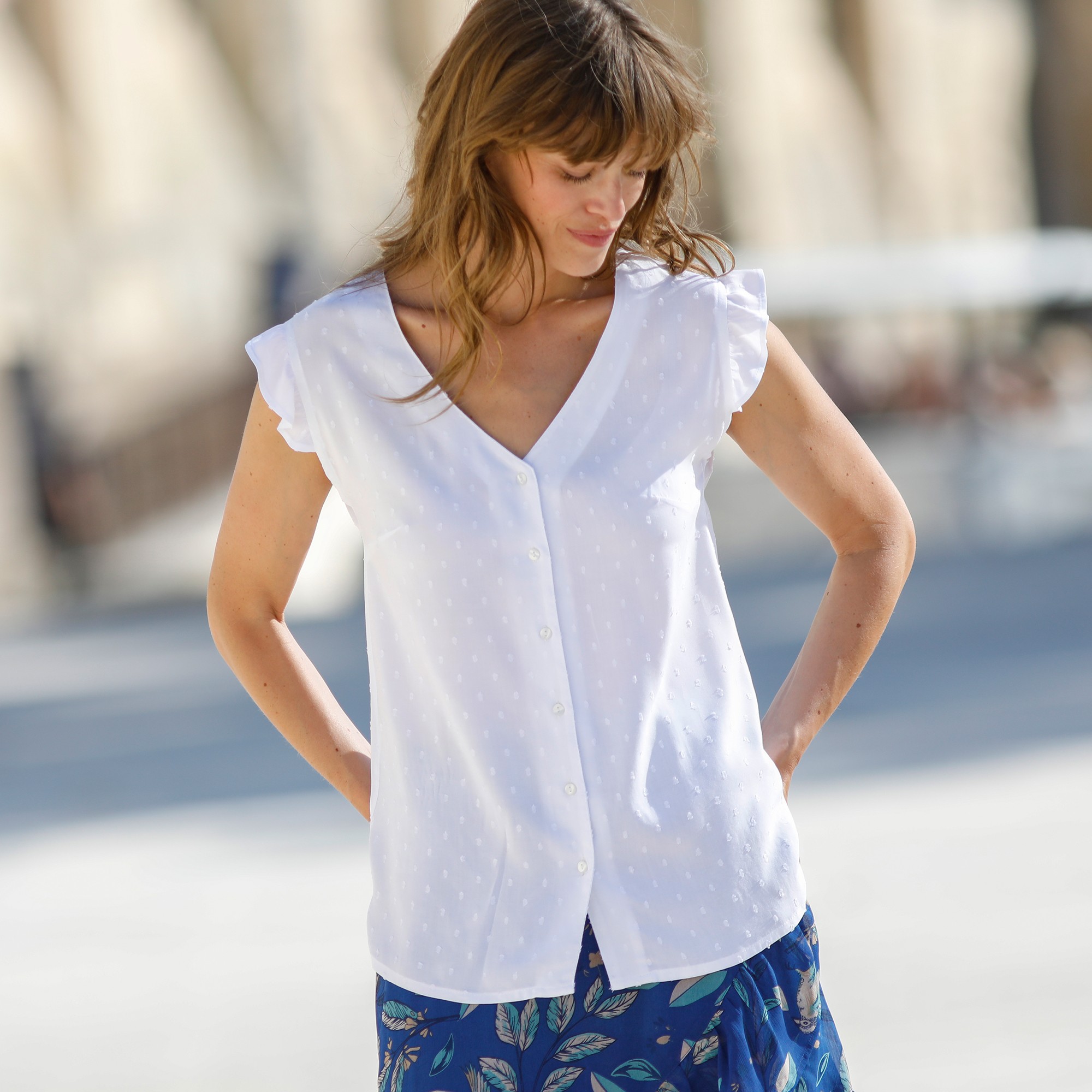 Blouse shop tablier blancheporte