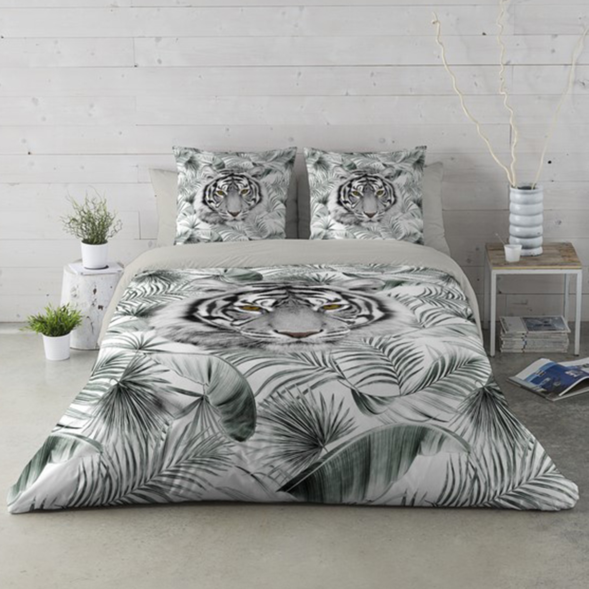 Linge De Lit Tiger Jungle - Coton - Blancheporte