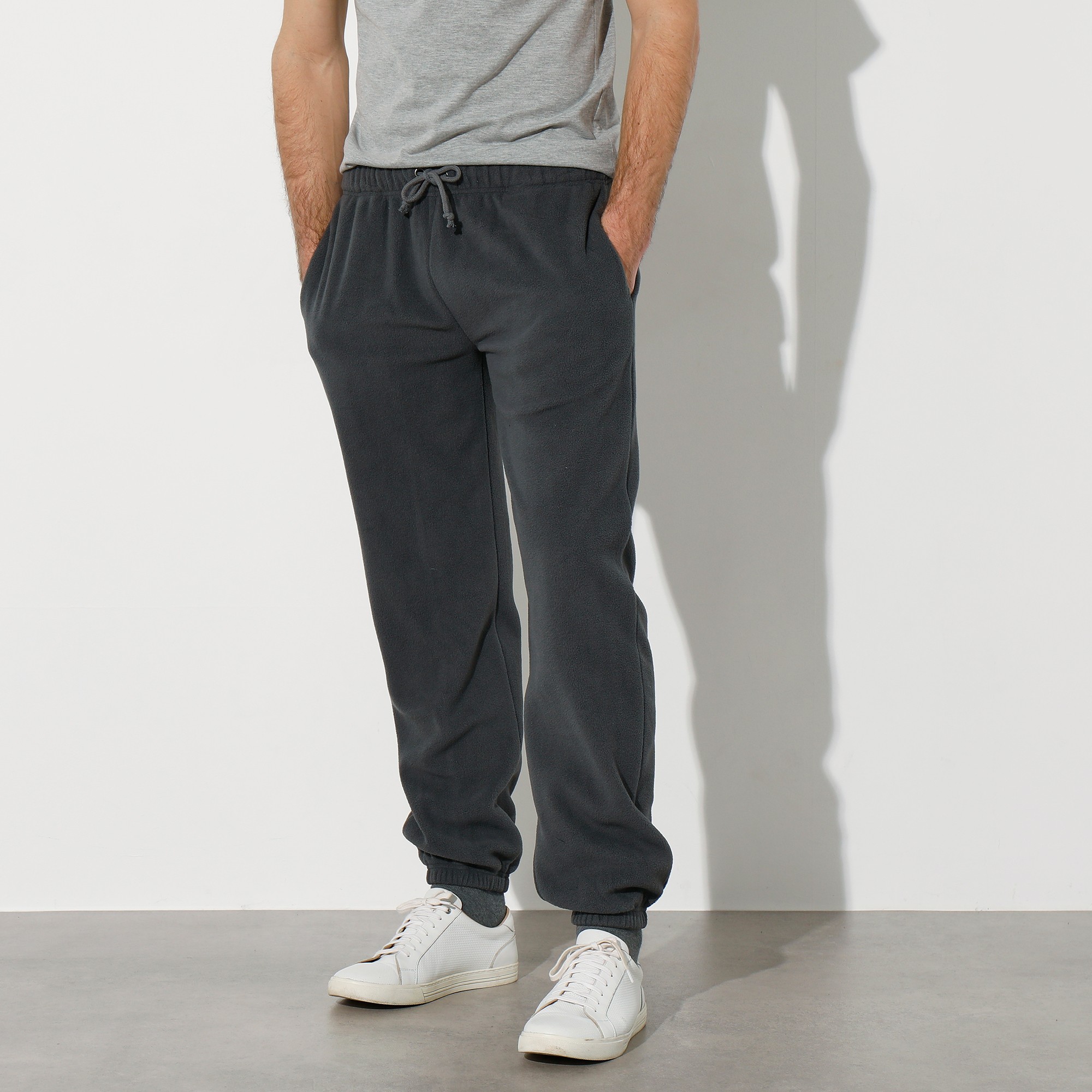 Pantalon De Jogging Maille Micro Polaire - Blancheporte