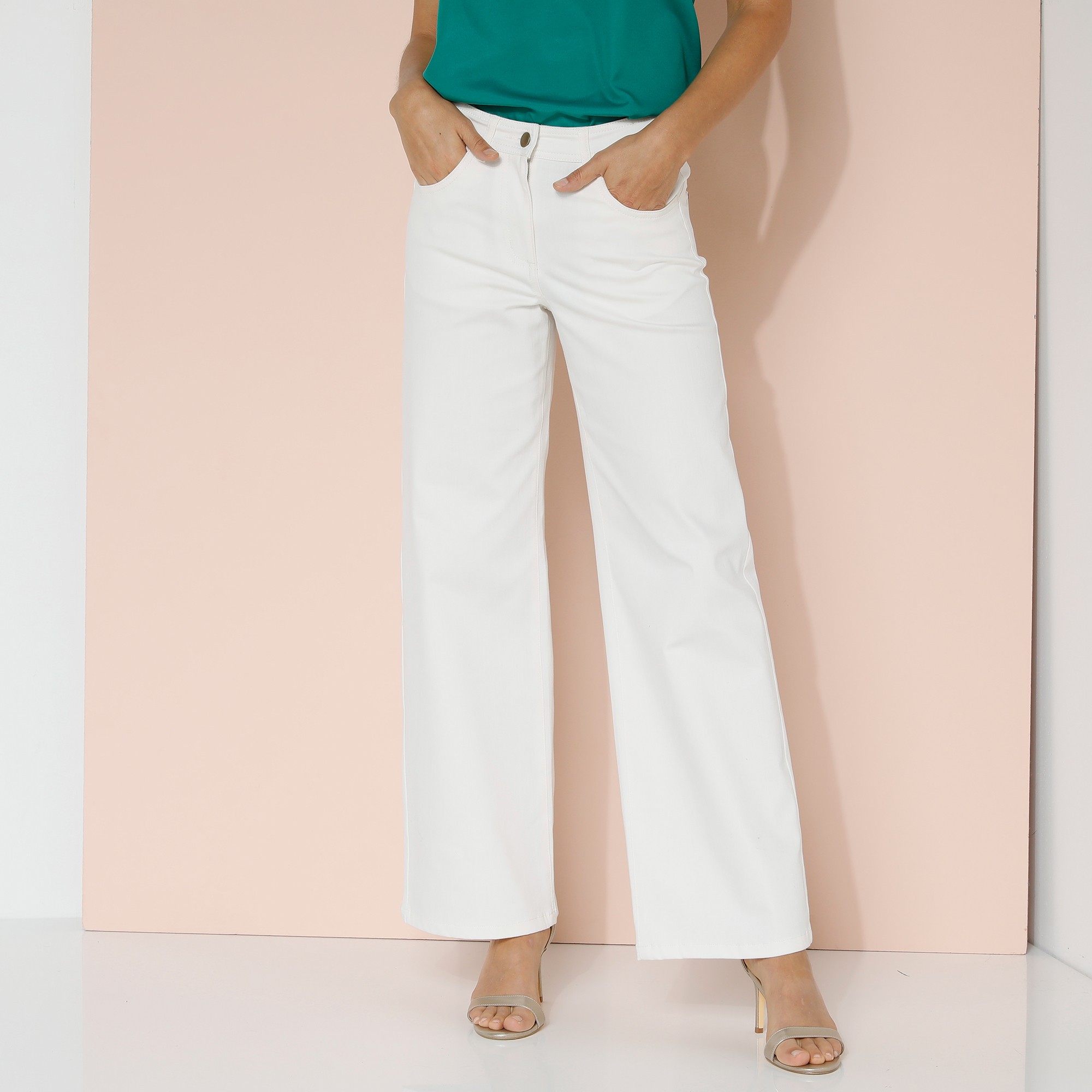 Pantalon Large 5 Poches - Blancheporte