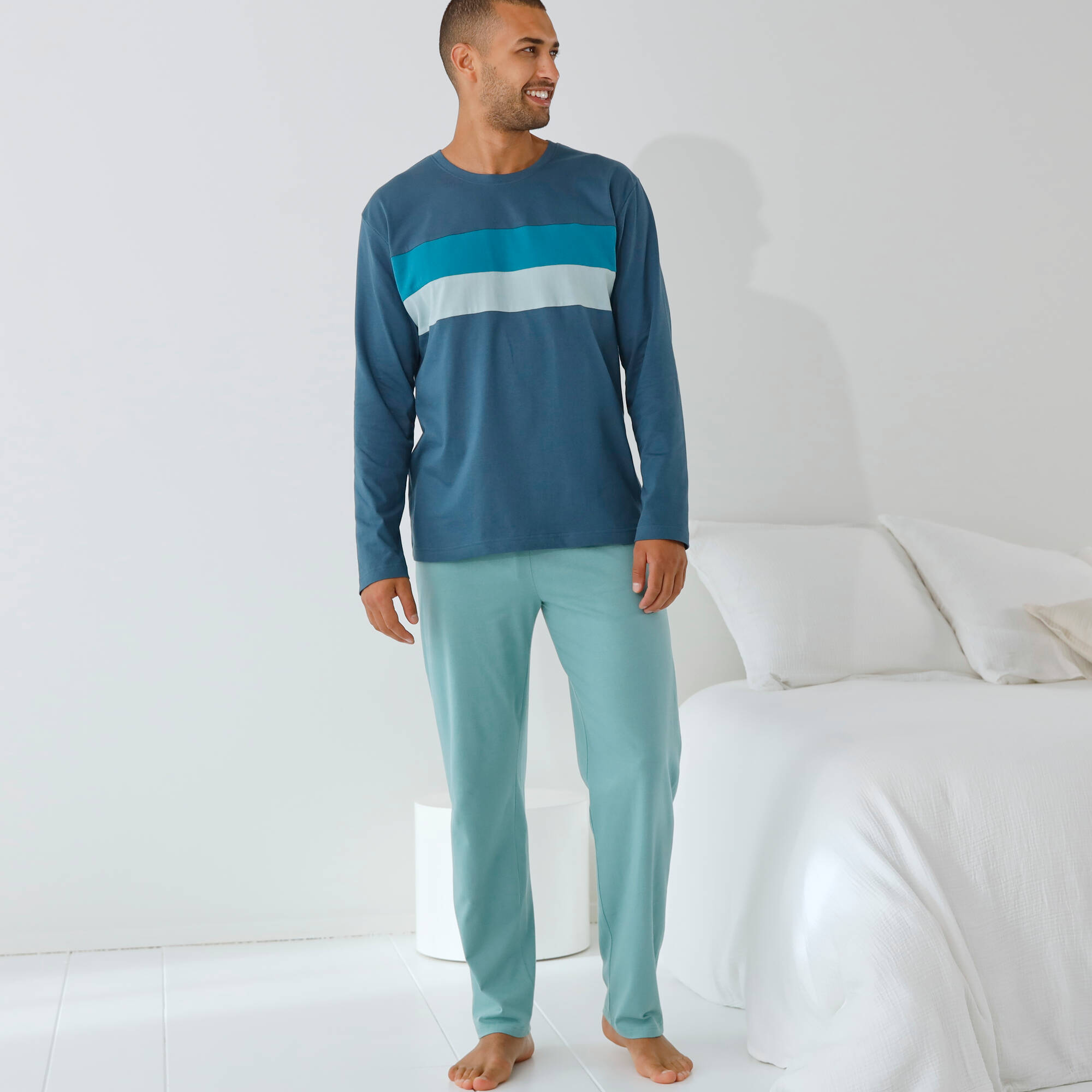 T-shirt pyjama manches longues - Blancheporte