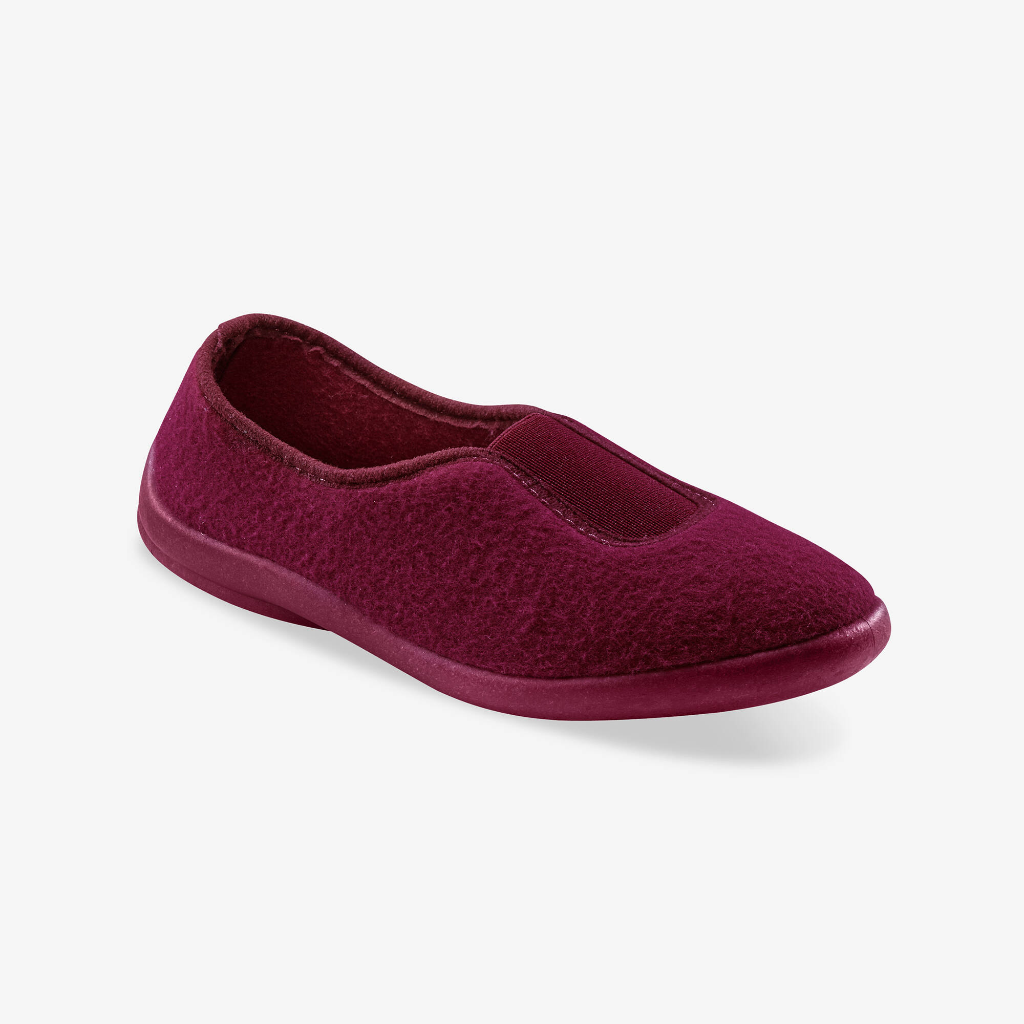 Chaussons ballerines unis - polaires élastiquées - Blancheporte
