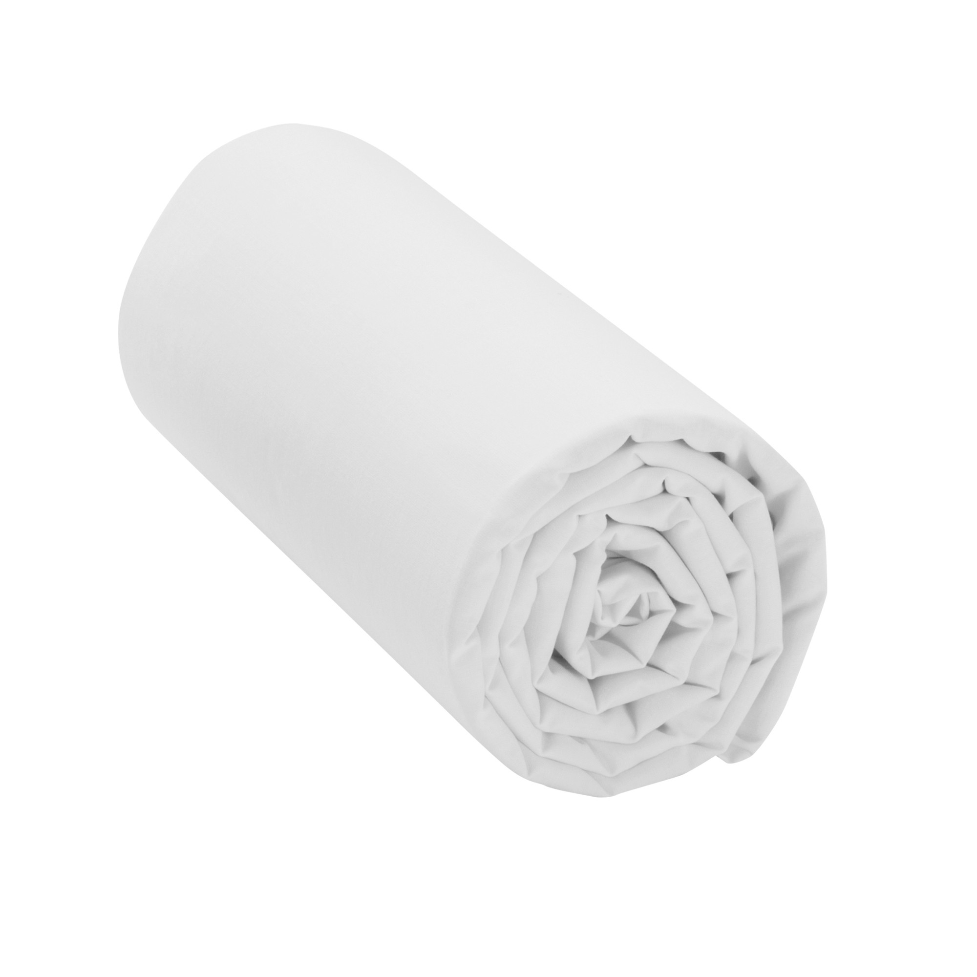 Draphousse irrétrécissable uni coton, blanc Blancheporte