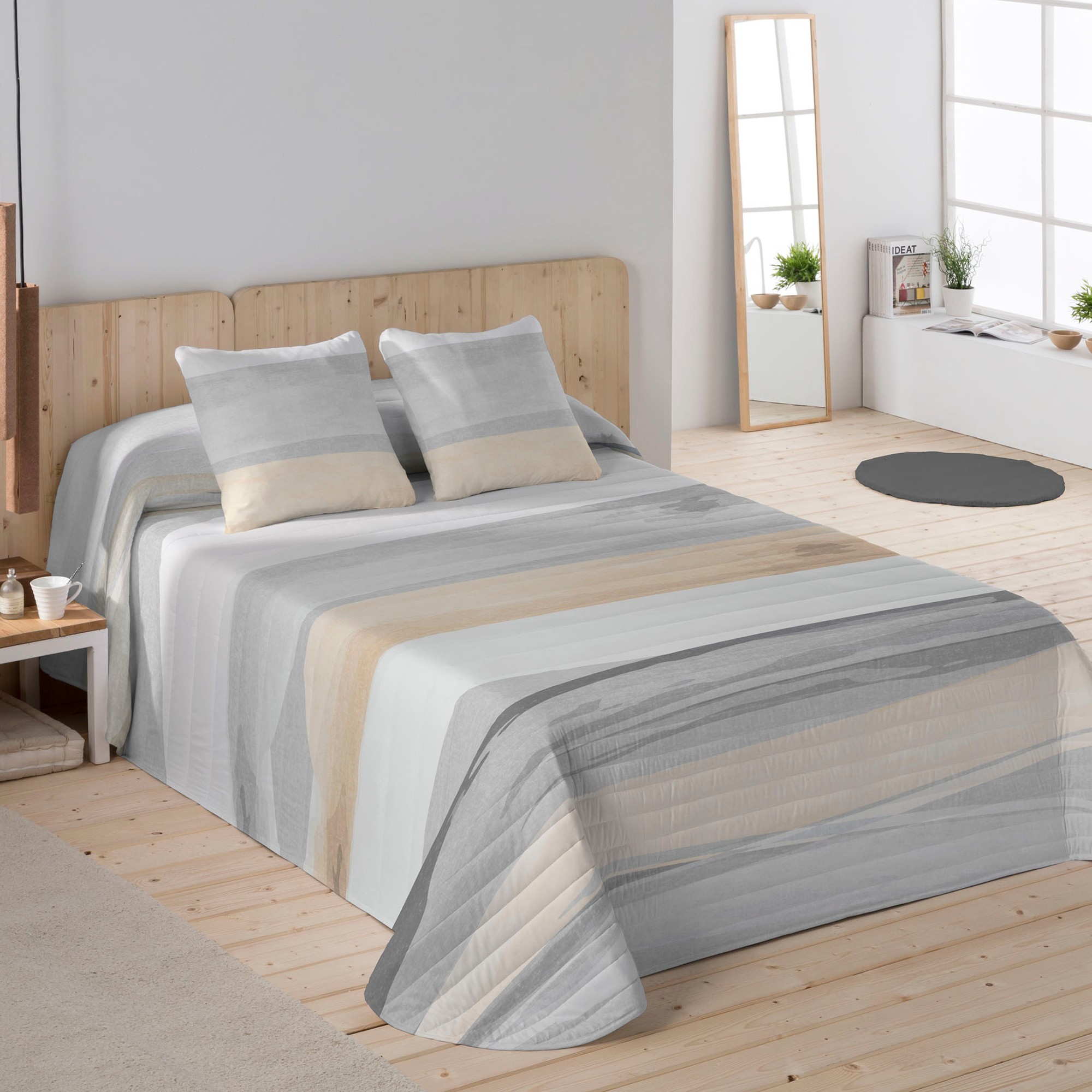 Couvre-lit Imprimé Horizon - Blancheporte