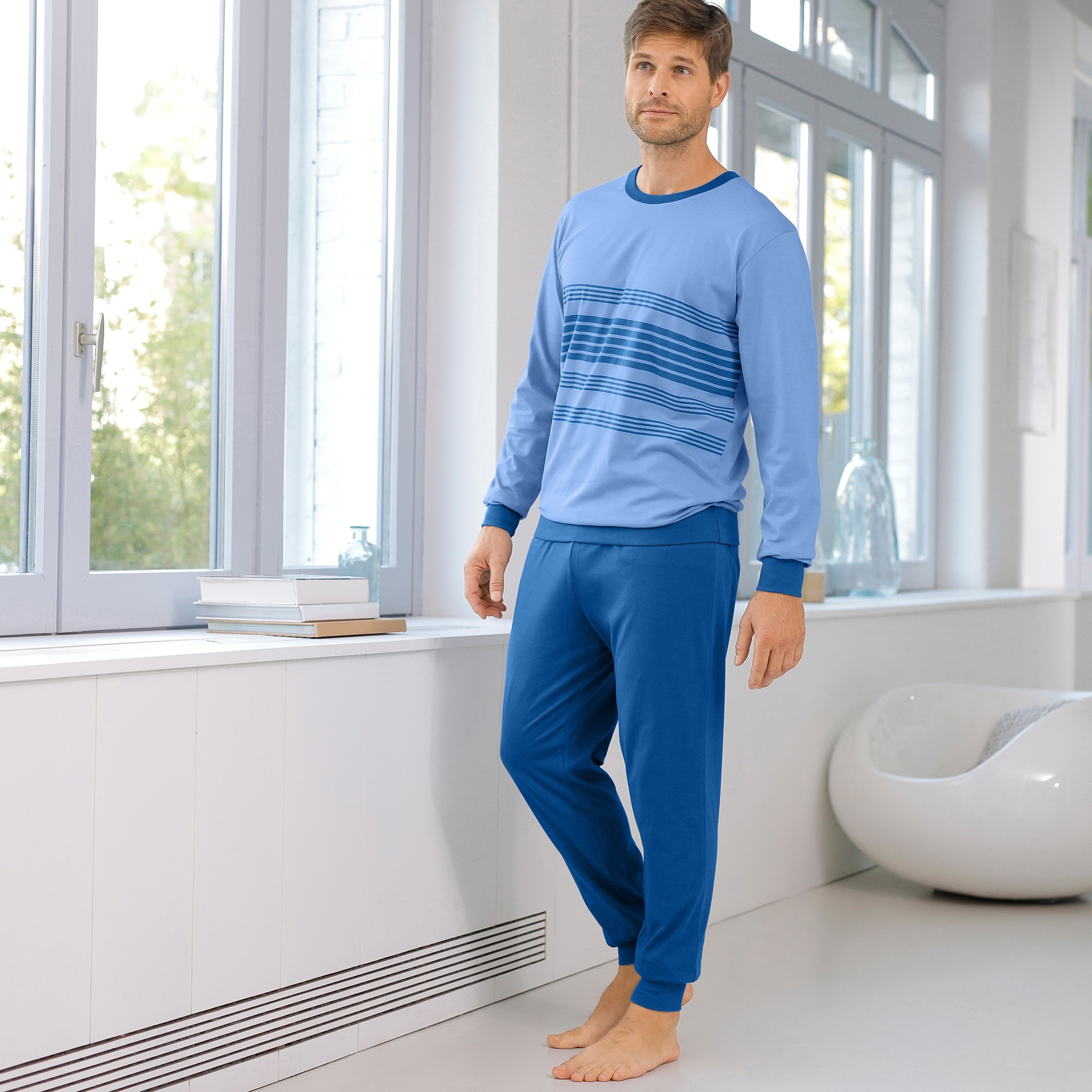 Blanche porte online pyjama homme