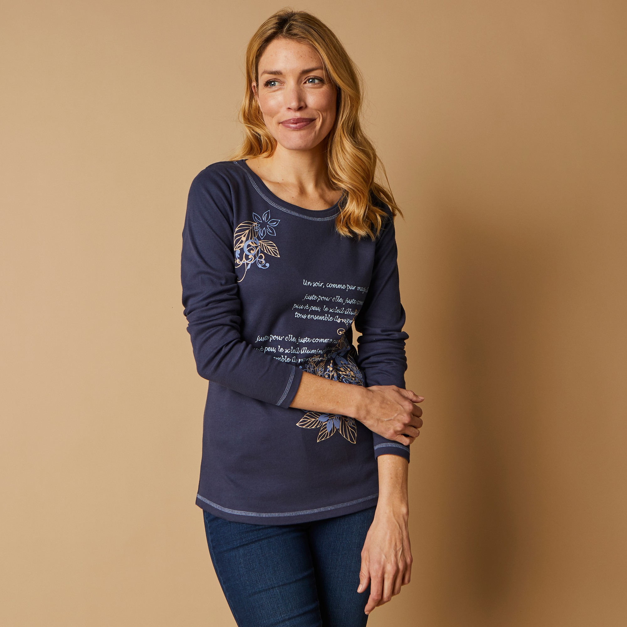 Shirt manches longues femme blancheporte store