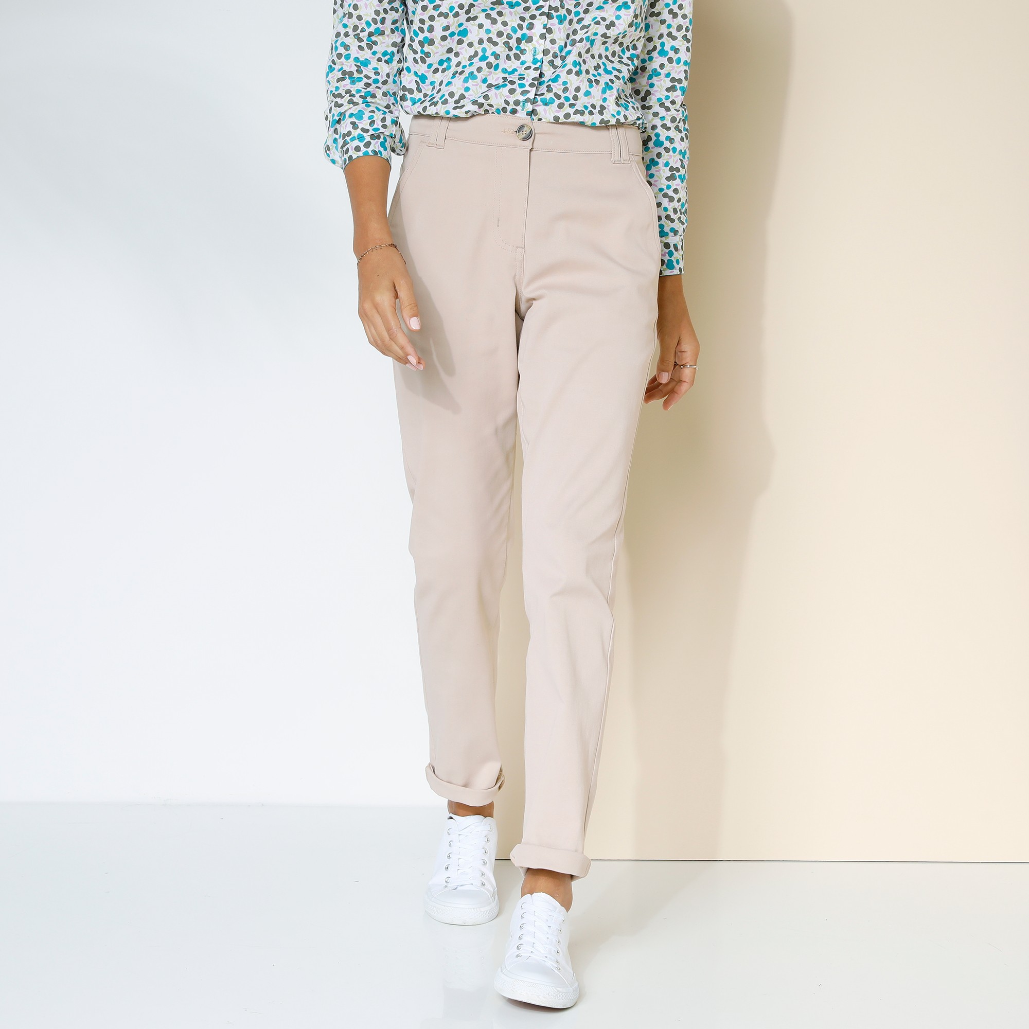 Pantalon Chino Stretch - Blancheporte
