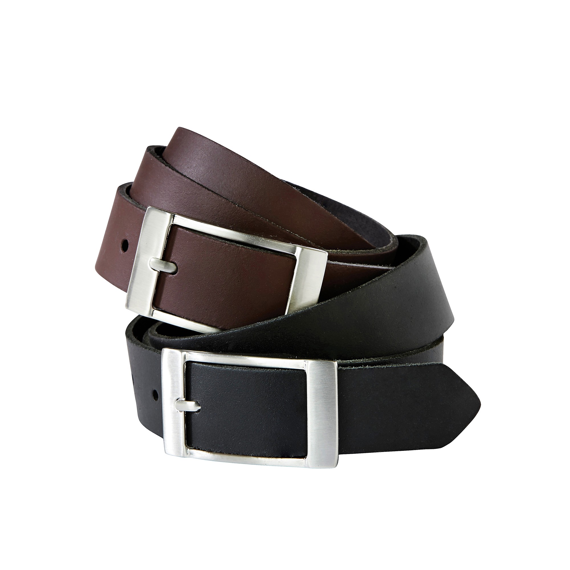 Ceinture croute de cuir noir Blancheporte