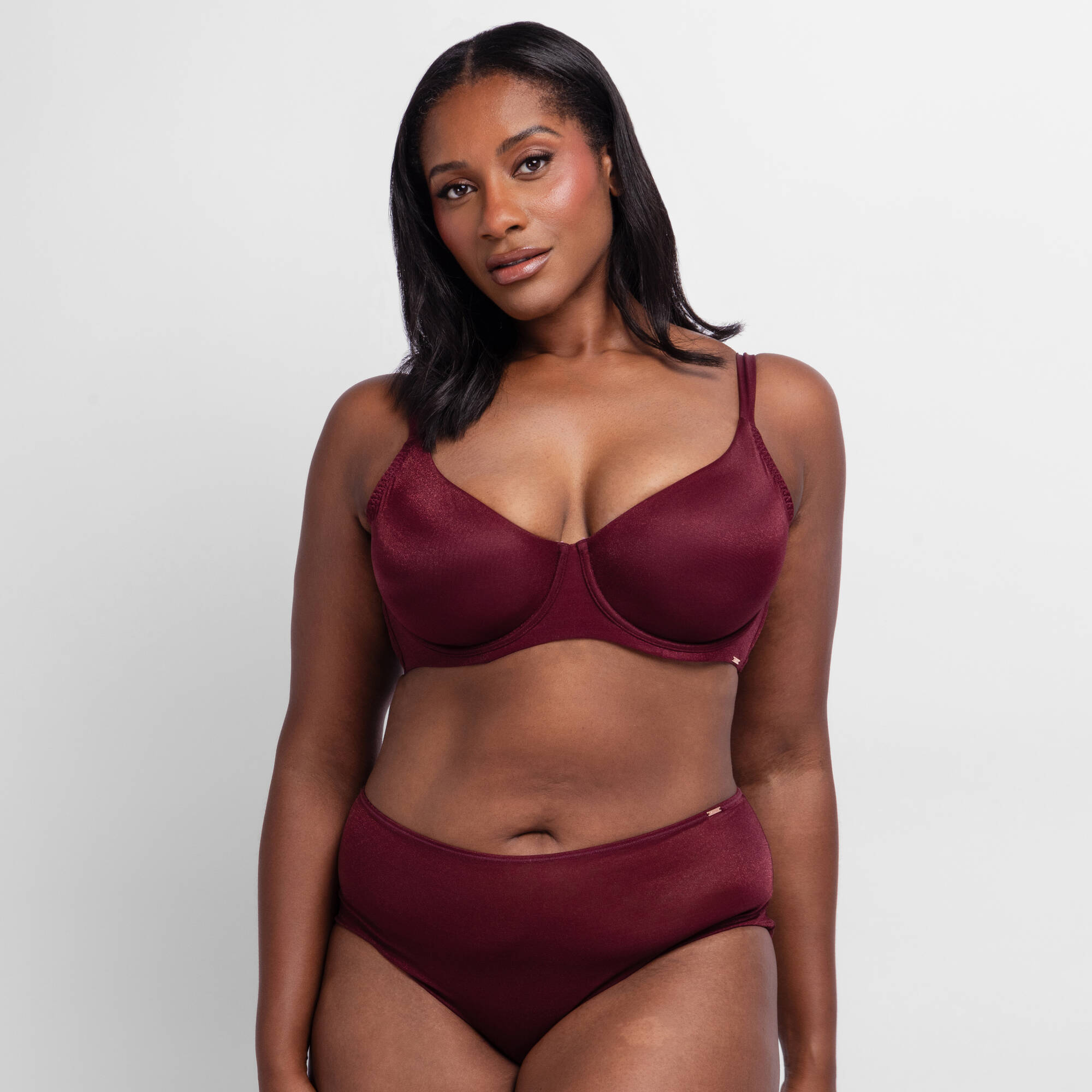 Soutien-gorge coton stretch Origins shimmers -  avec armatures - Blancheporte