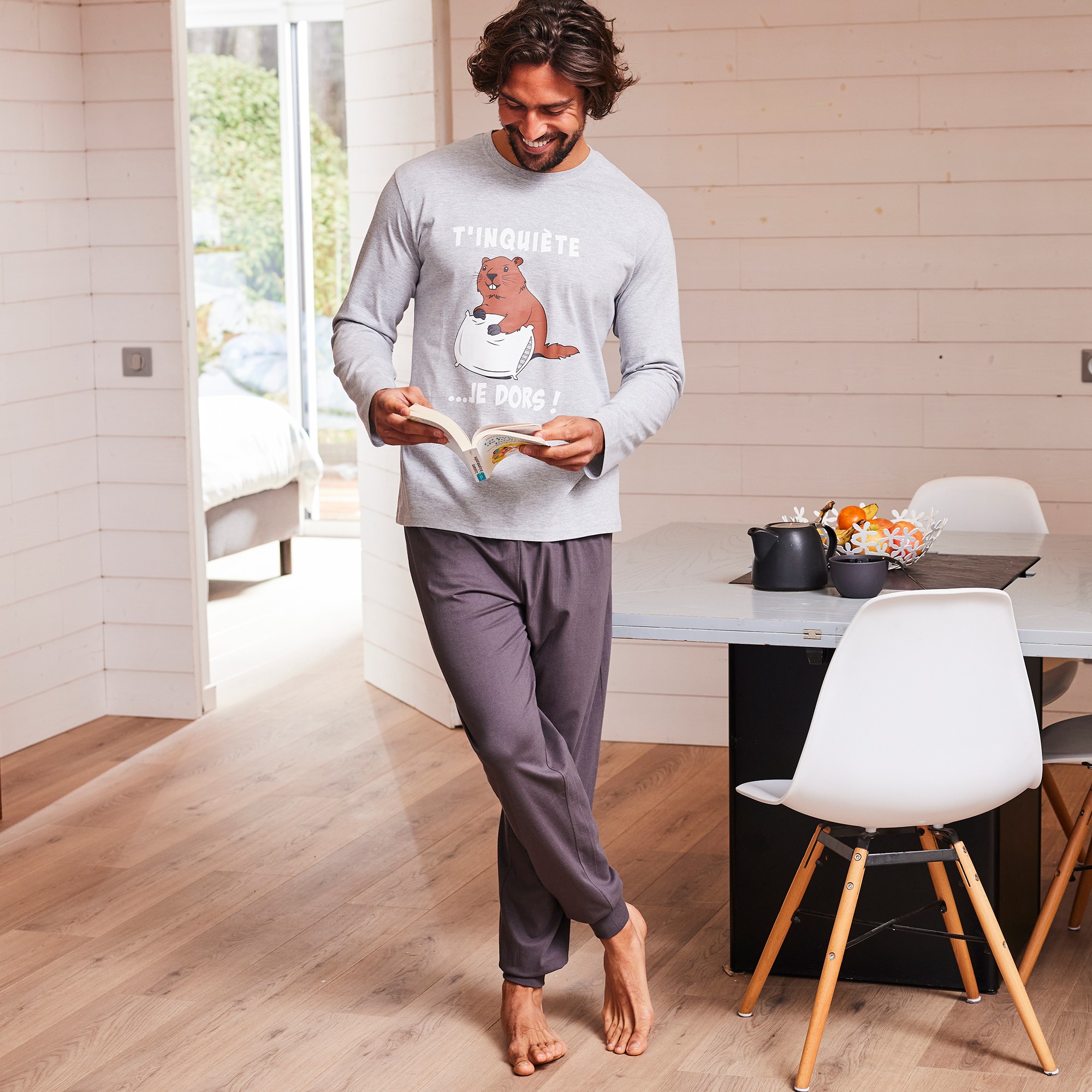 Pyjama 2025 marmotte femme