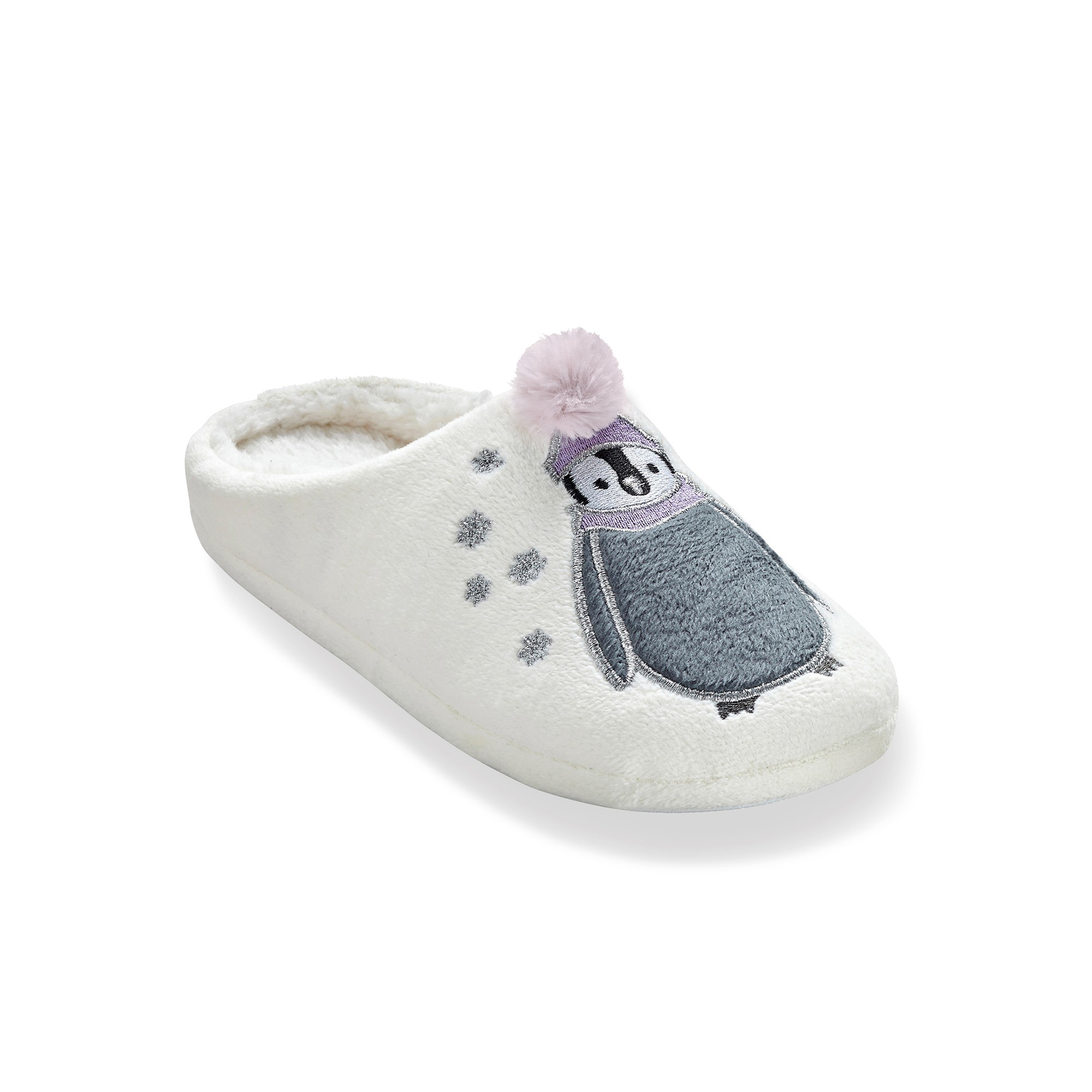 Mules Pompon Pingouin - Blancheporte