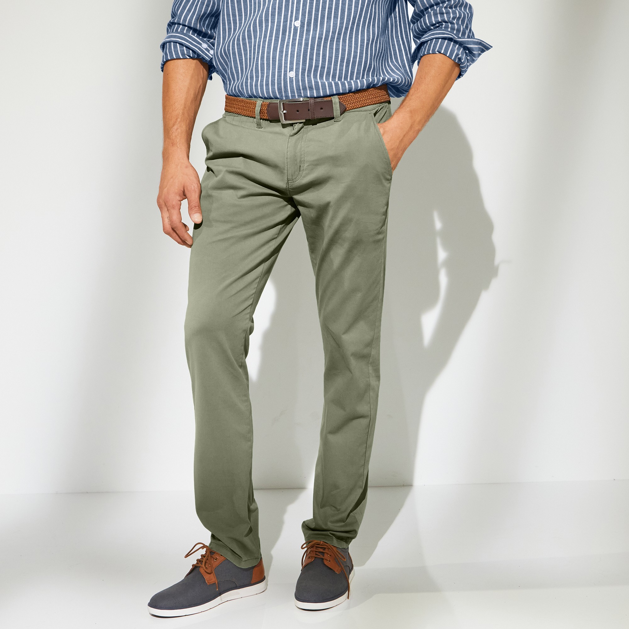 Pantalon Chino Toile Sergé - Blancheporte