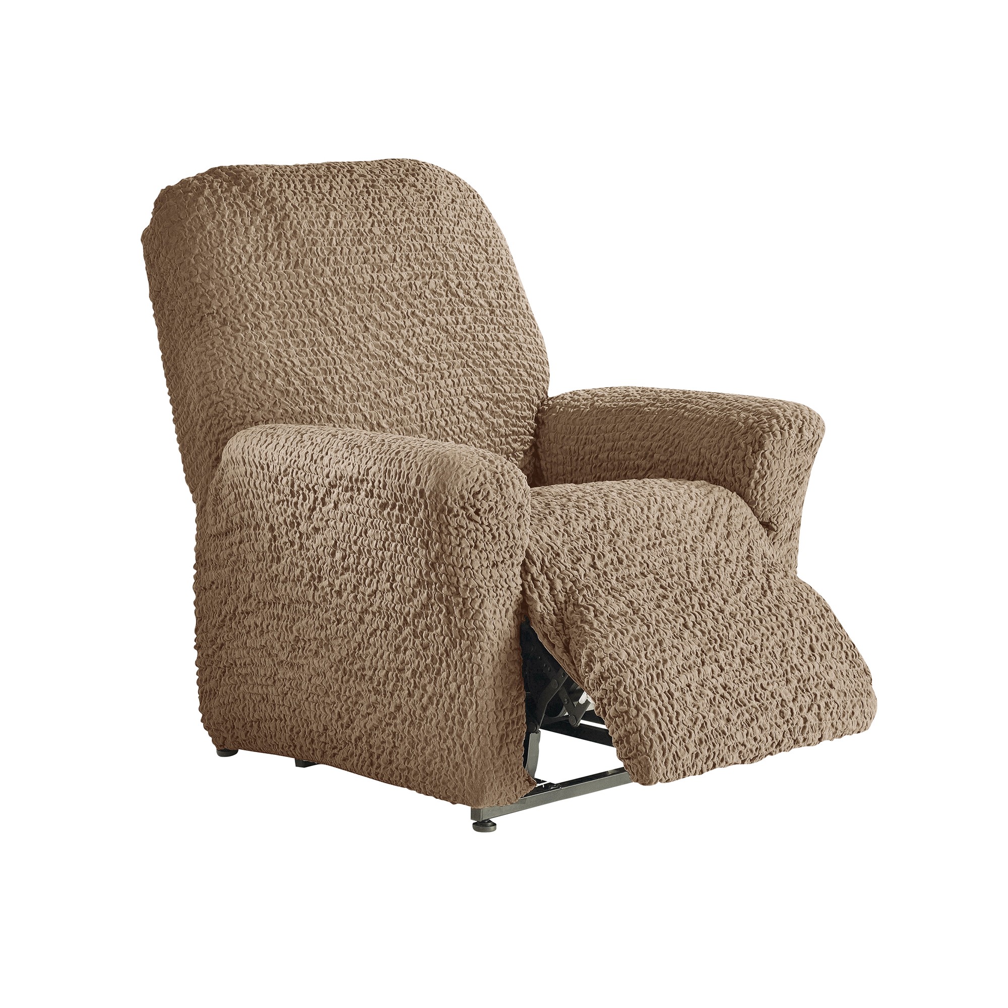 Housse Gaufrée Bi-extensible Spéciale Fauteuil Relaxation - Blancheporte