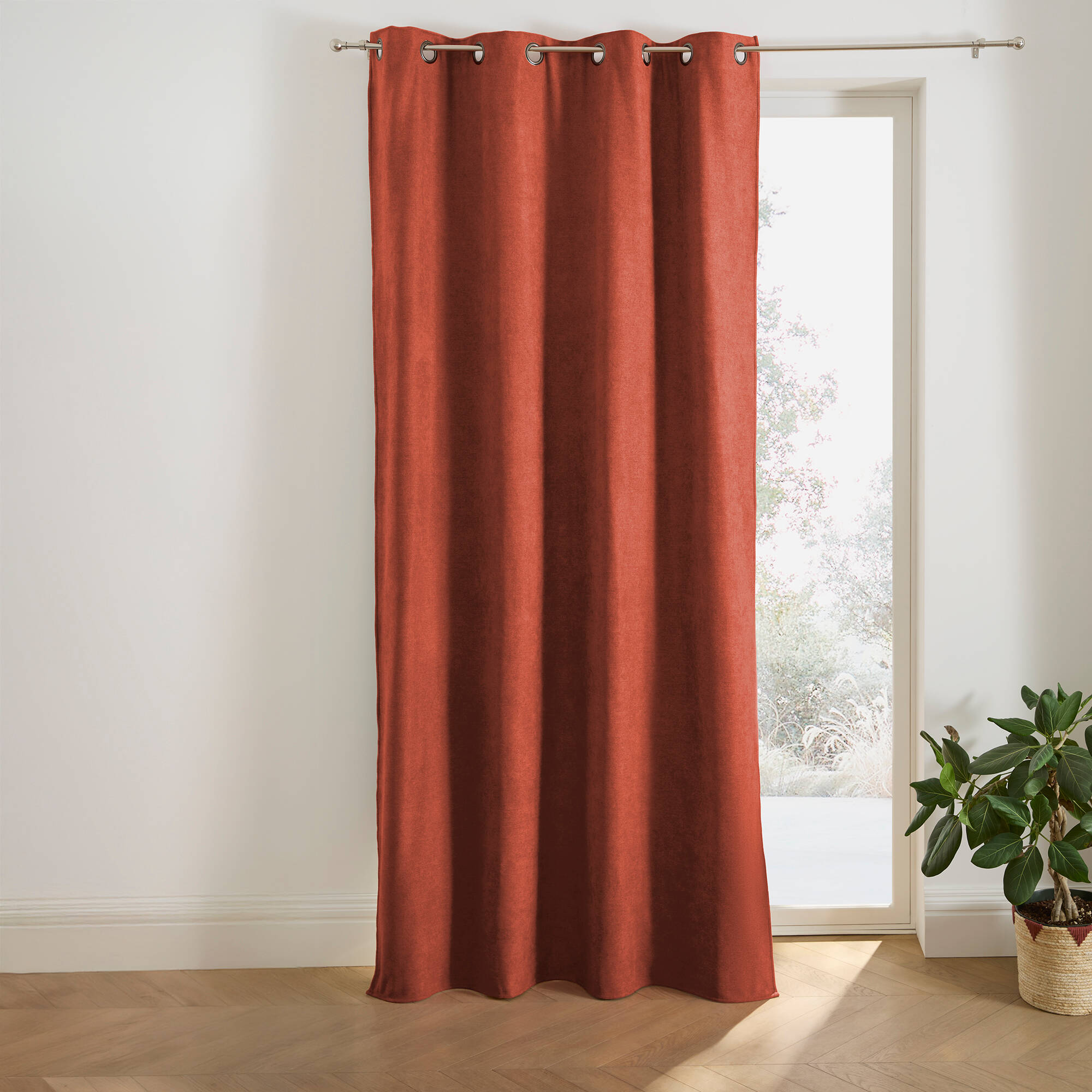 Rideau occultant et isolant finition oeillets - Blancheporte