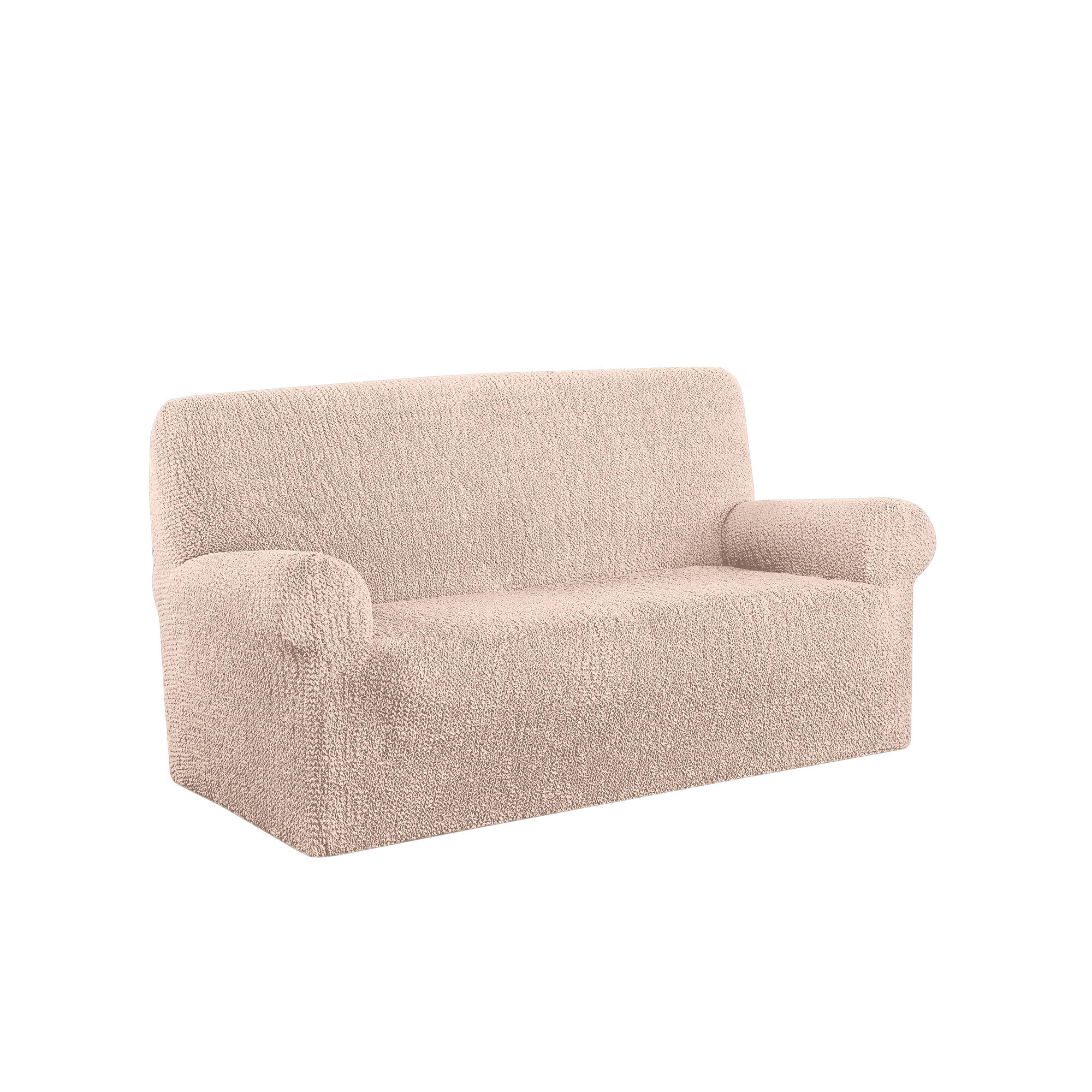 Housse bi-extensible microfibre gaufrée pour fauteuil et canapé - Blancheporte