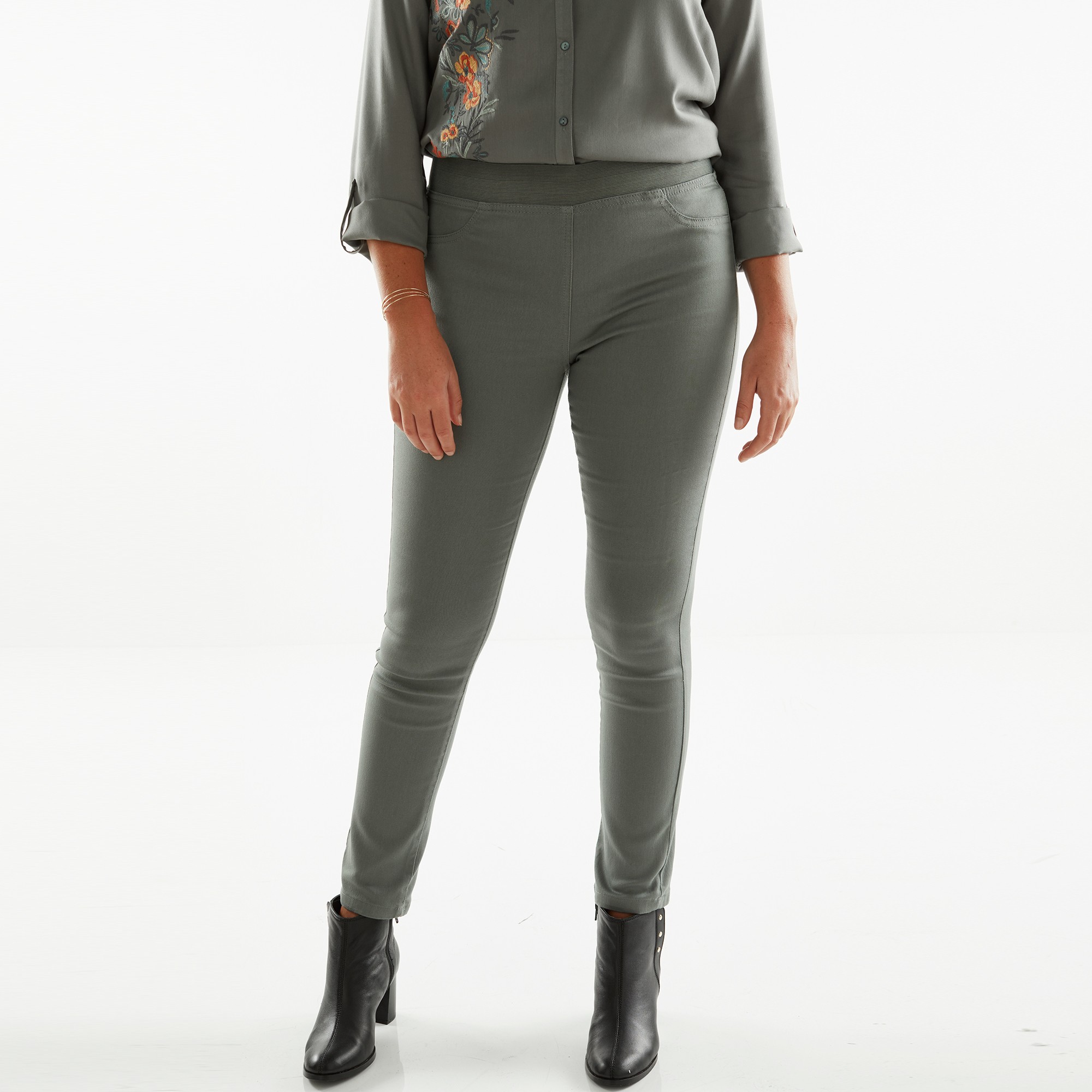 Jegging Grande Stature - Taille Élastiquée Ultra Confort - Blancheporte