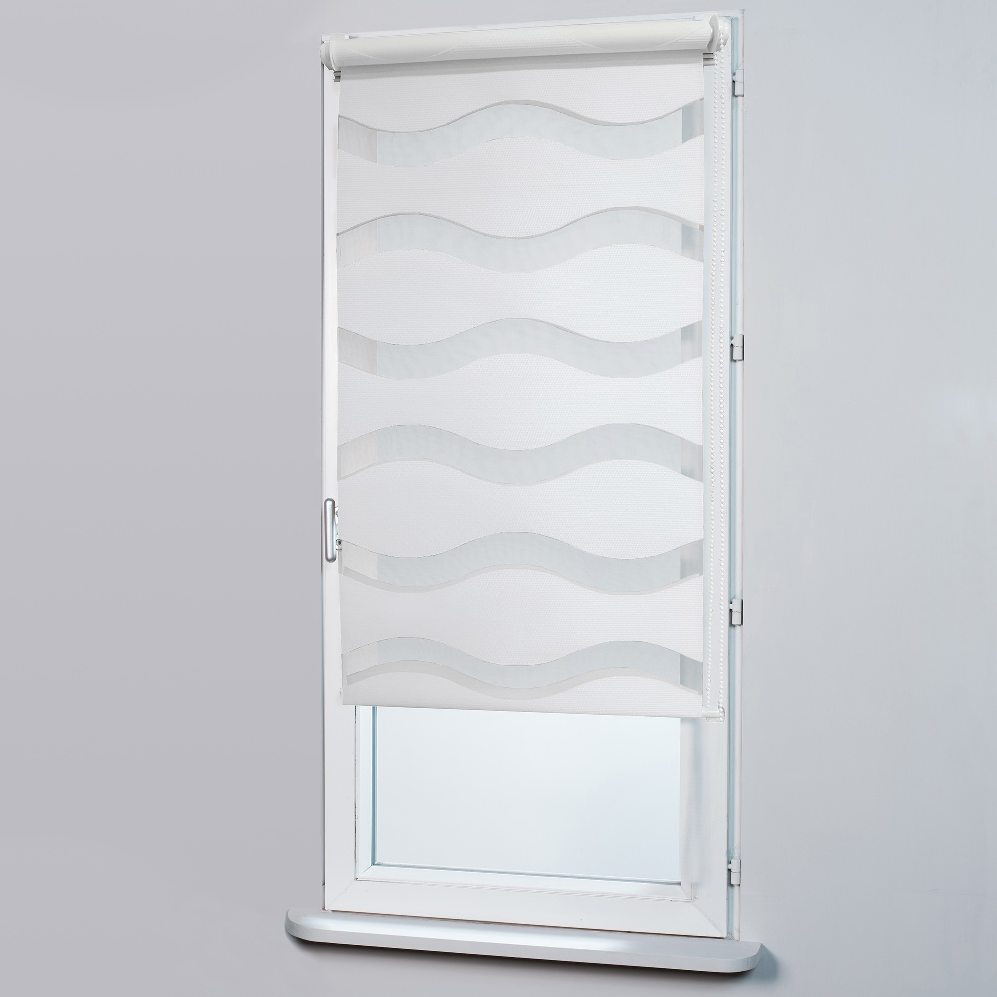 Store Jour/nuit À Clipser Impression Vagues - Blancheporte