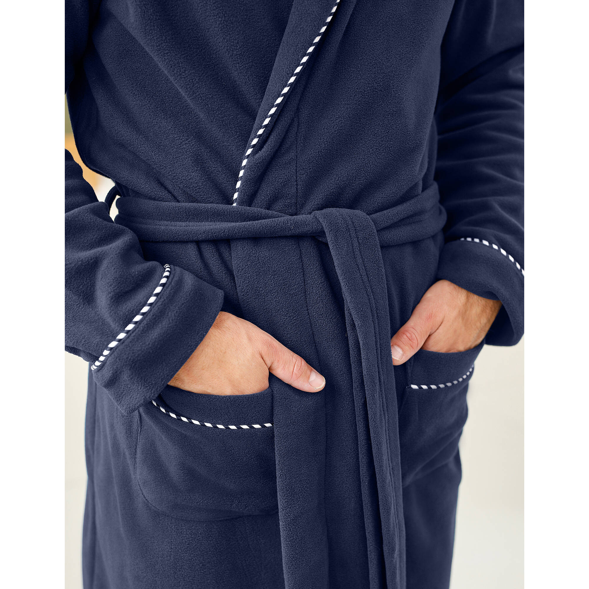 Robe de chambre maille polaire - Blancheporte 43$