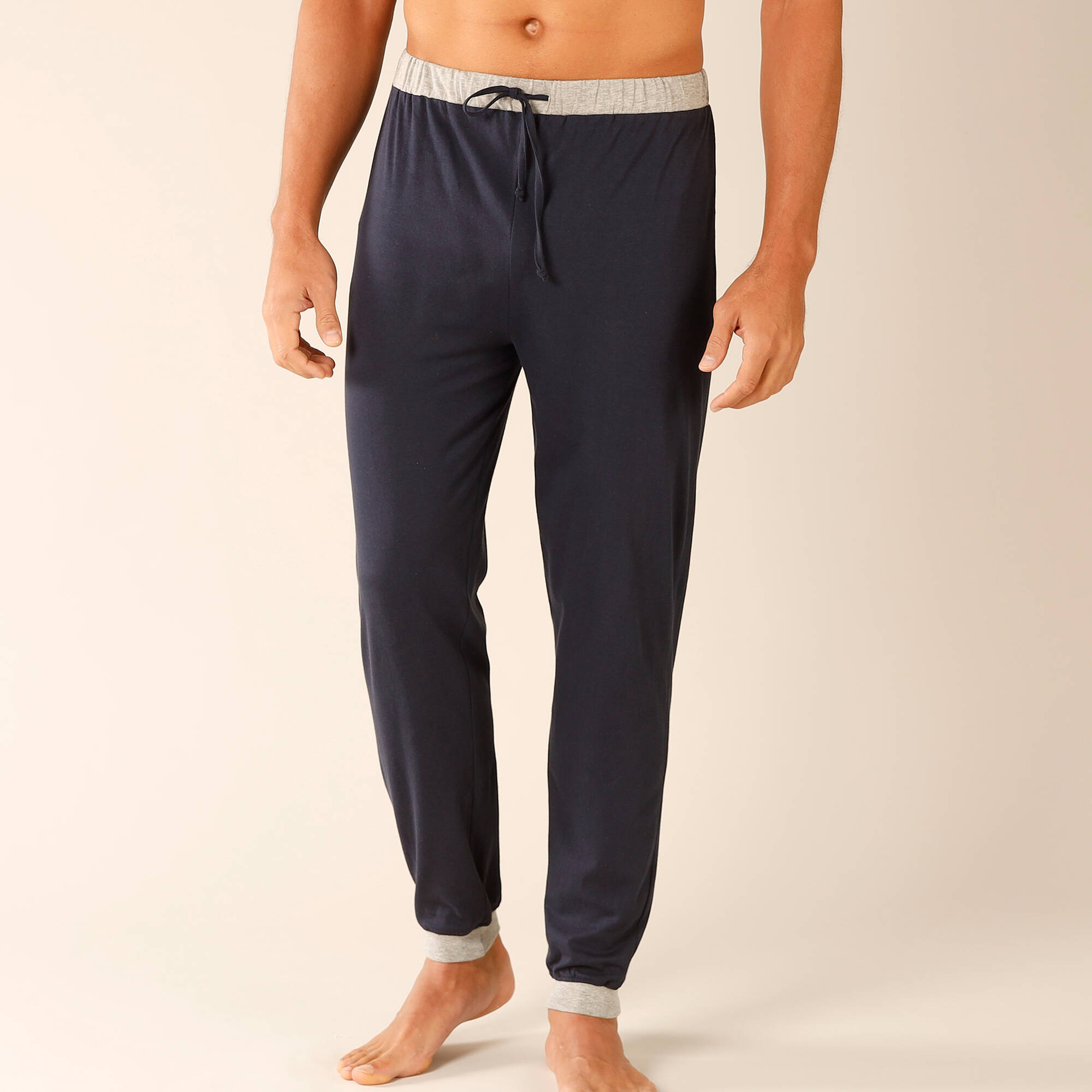 Pantalon pyjama bas resserrs - lot de 2 - Blancheporte 18 €