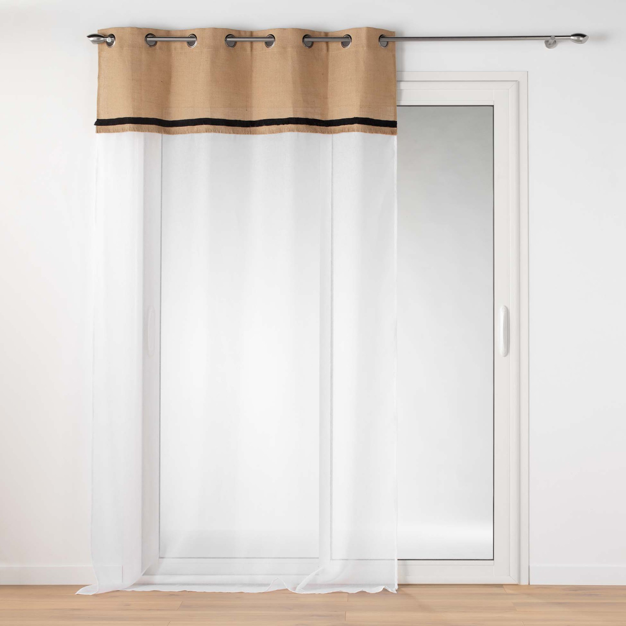 Voilage Empiècement Sisal - Blancheporte