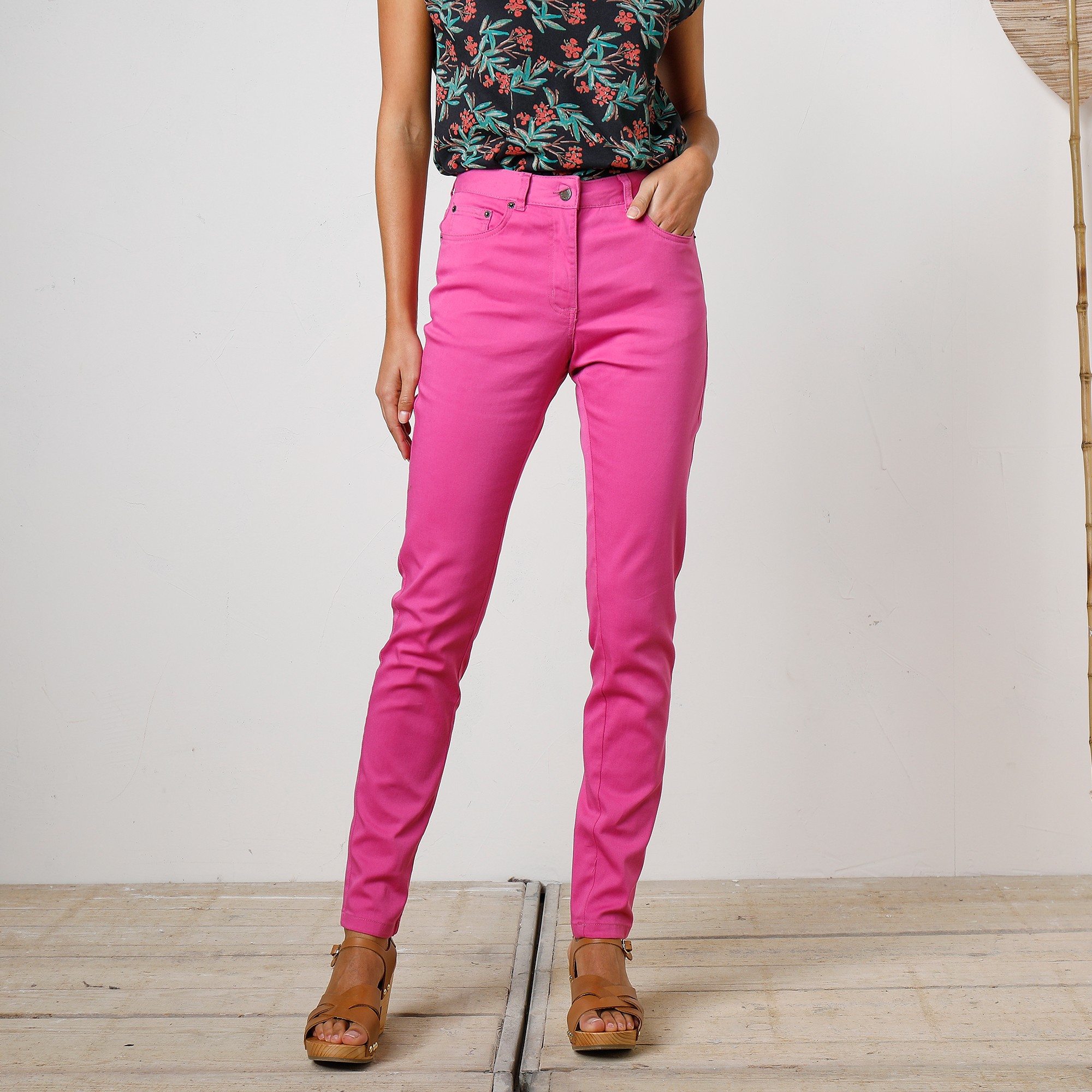 Pantalon Fuselé Couleur - Blancheporte