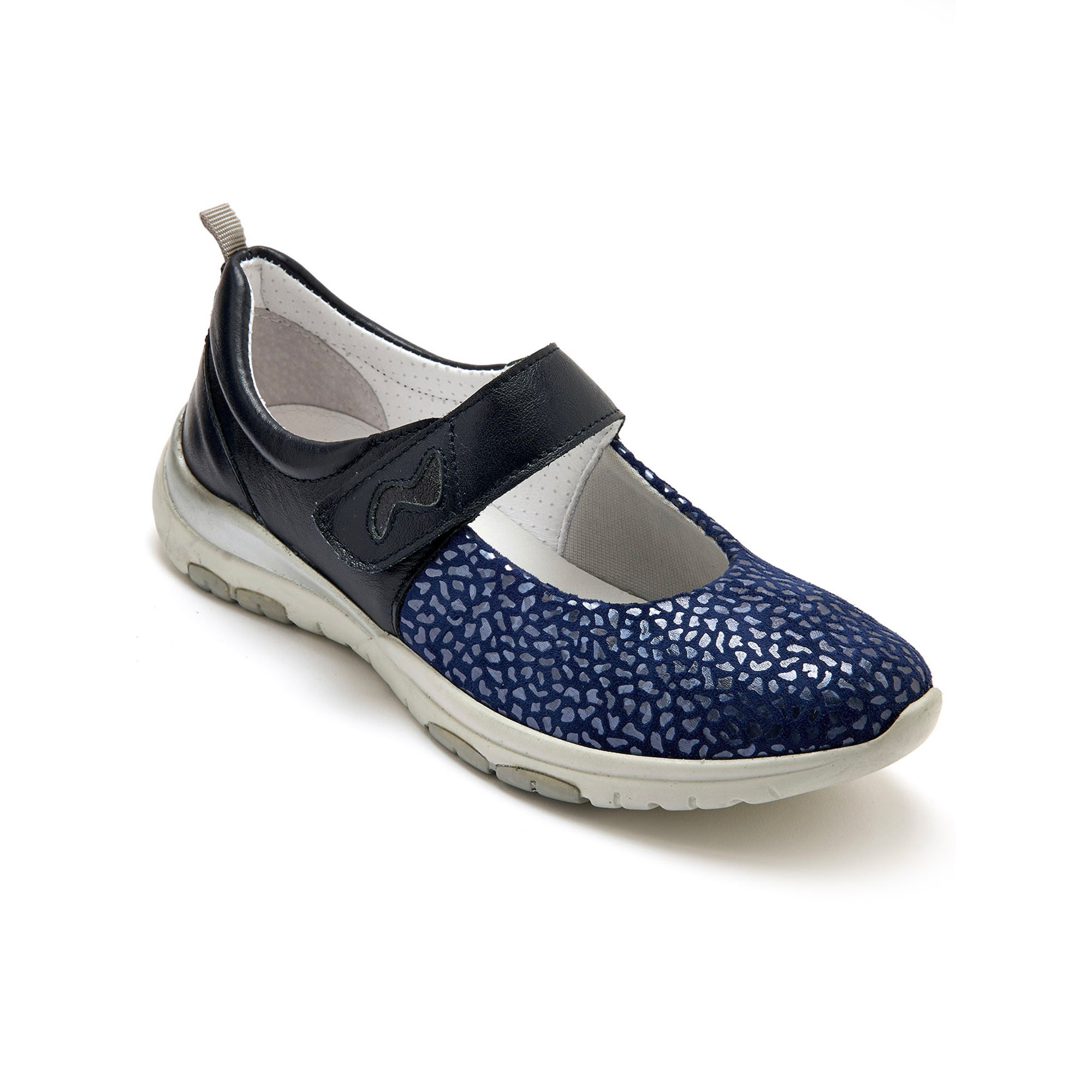 Babies ultra flexibles en cuir - 42 - Bleu - Pédiconfort