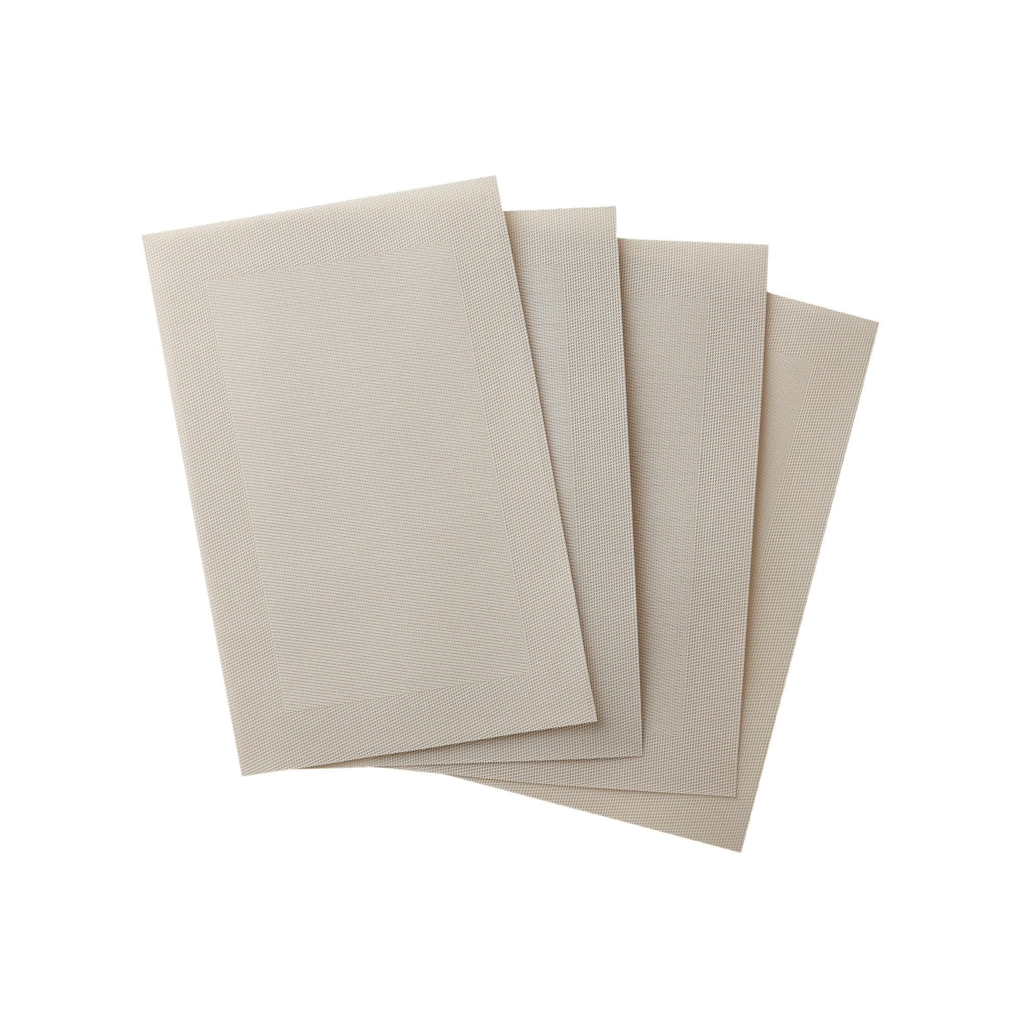 Lot De 4 Sets De Table - Vinyle Tressé - Blancheporte